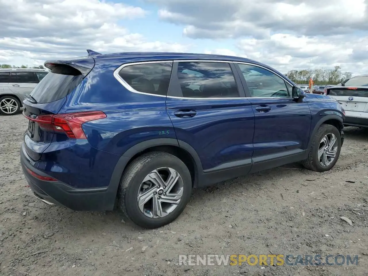 3 Photograph of a damaged car 5NMS14AJ0PH485089 HYUNDAI SANTA FE 2023