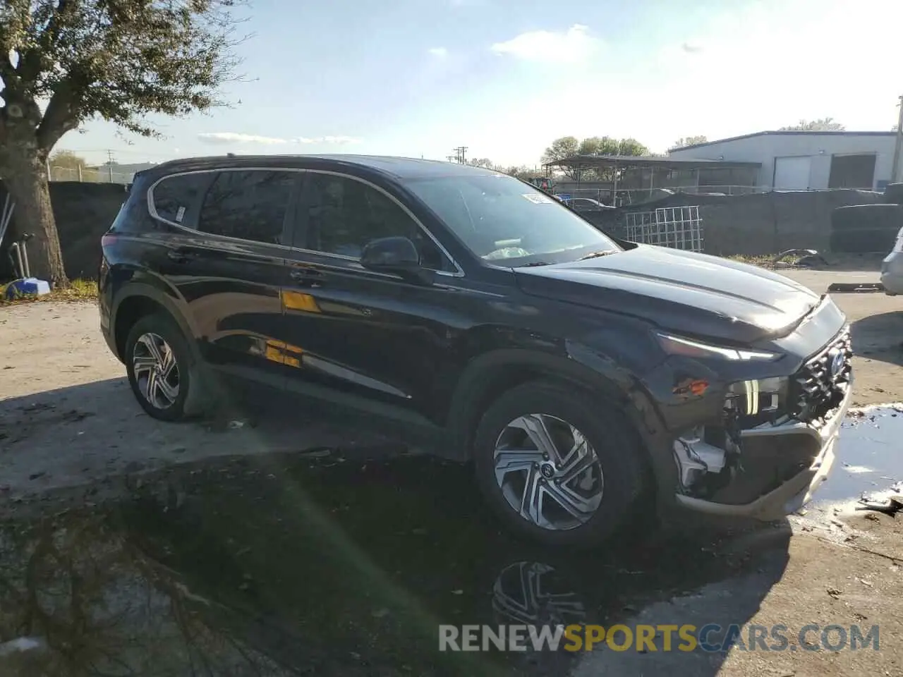4 Photograph of a damaged car 5NMS14AJ0PH598511 HYUNDAI SANTA FE 2023