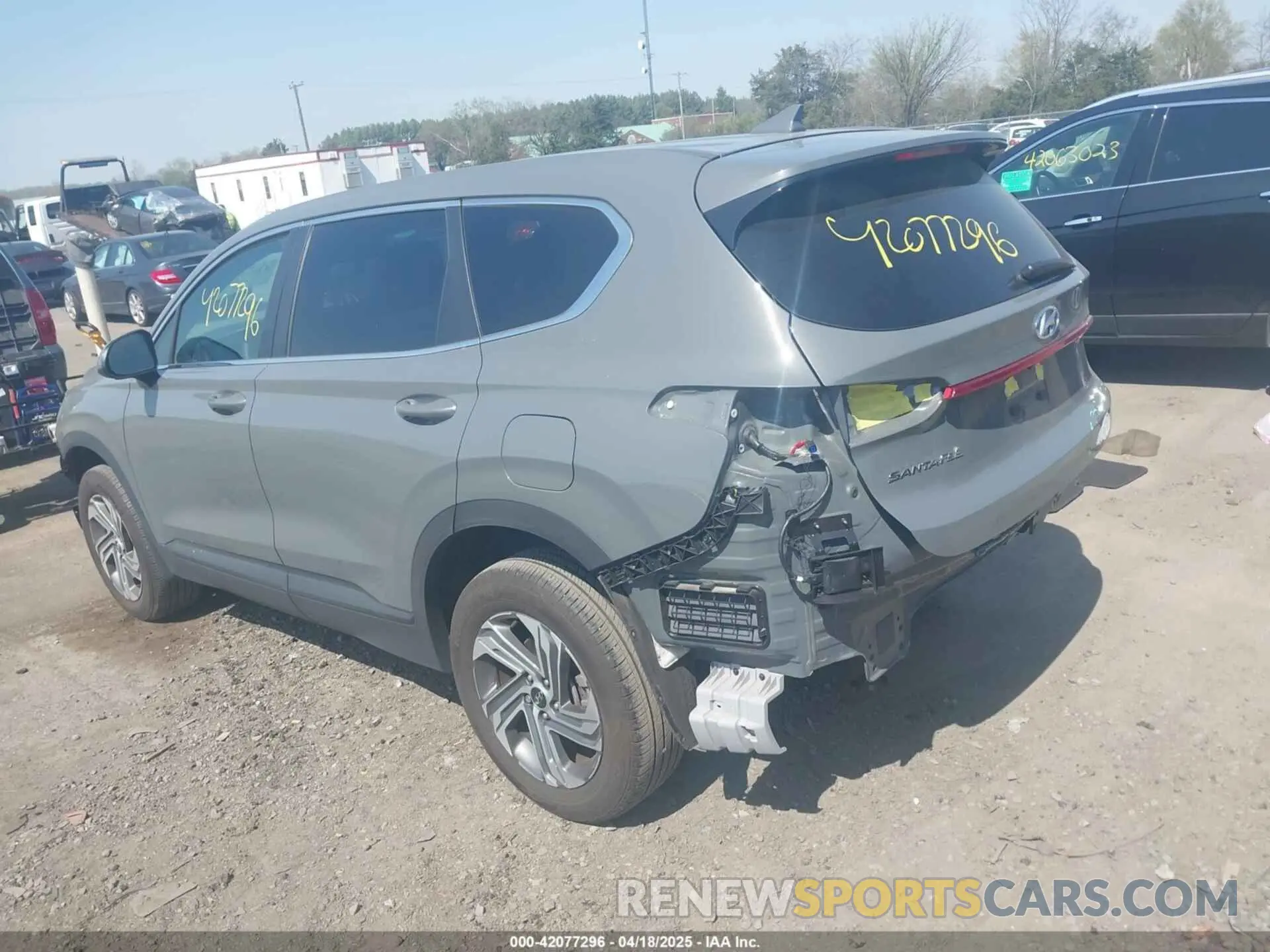 3 Photograph of a damaged car 5NMS14AJ0PH631782 HYUNDAI SANTA FE 2023