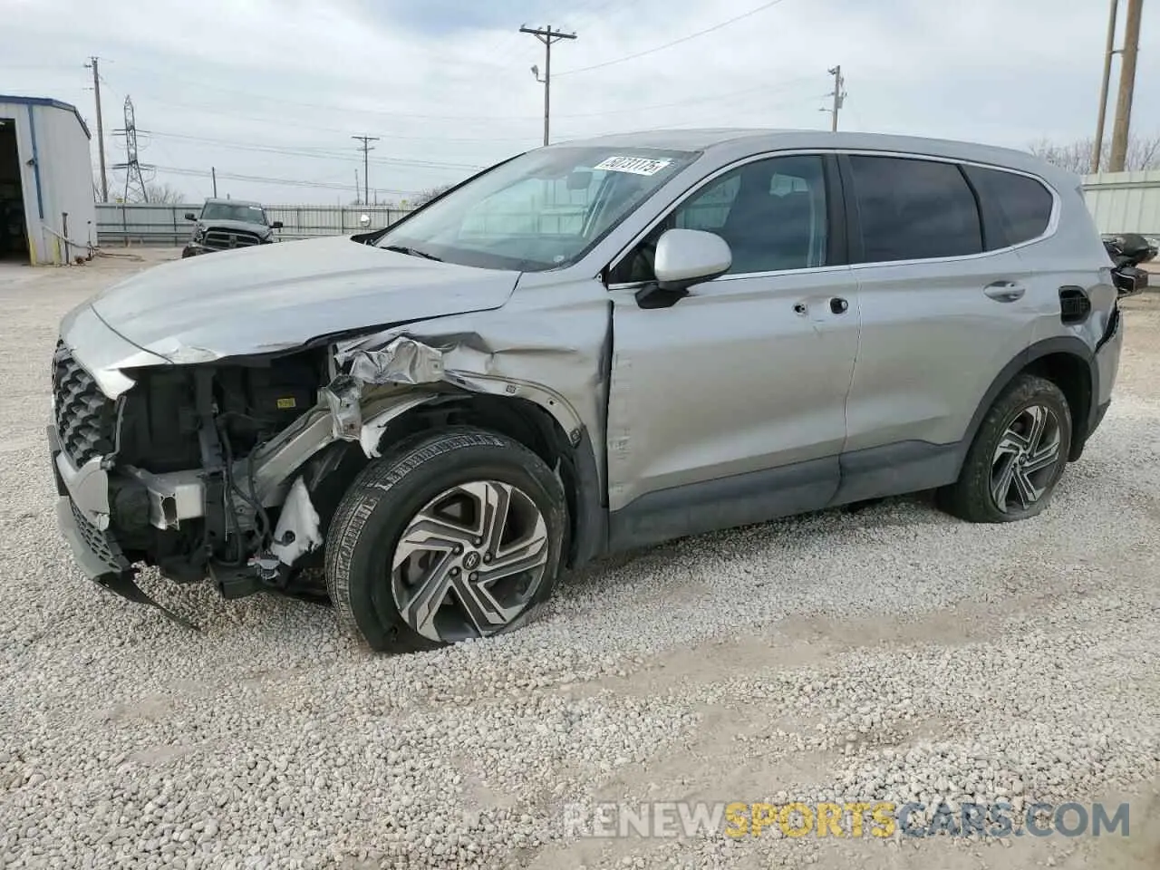 1 Photograph of a damaged car 5NMS14AJ2PH578311 HYUNDAI SANTA FE 2023