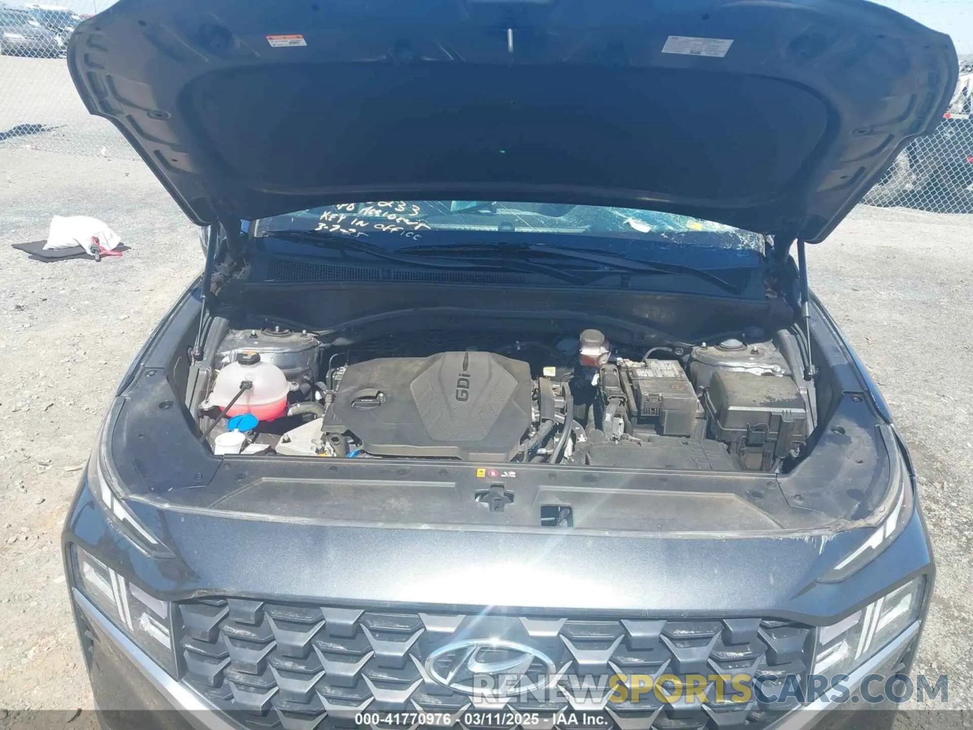 10 Photograph of a damaged car 5NMS14AJ3PH575532 HYUNDAI SANTA FE 2023