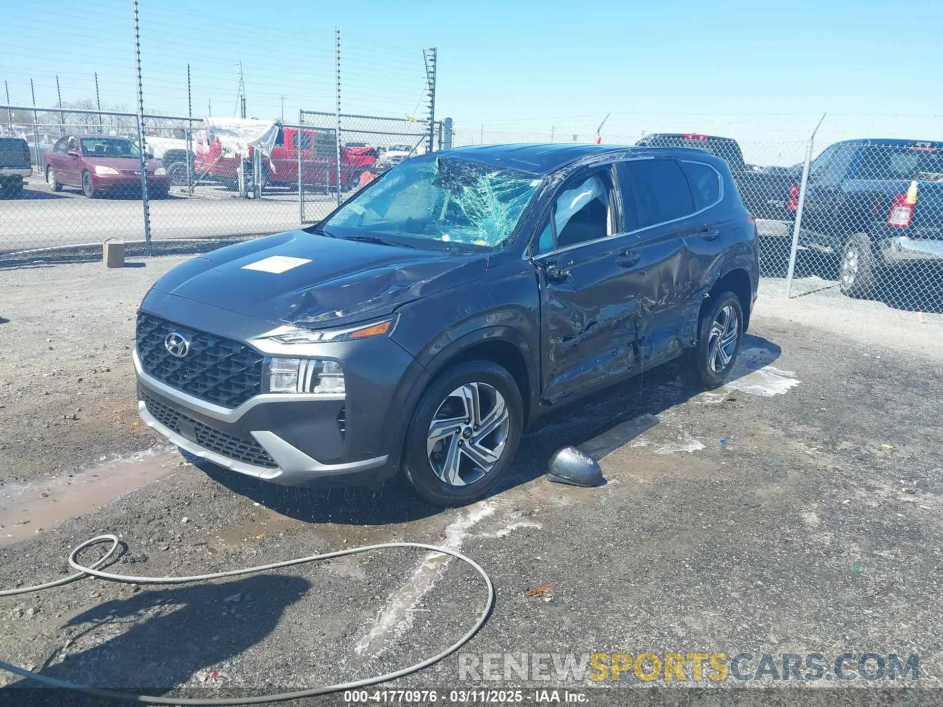 2 Photograph of a damaged car 5NMS14AJ3PH575532 HYUNDAI SANTA FE 2023