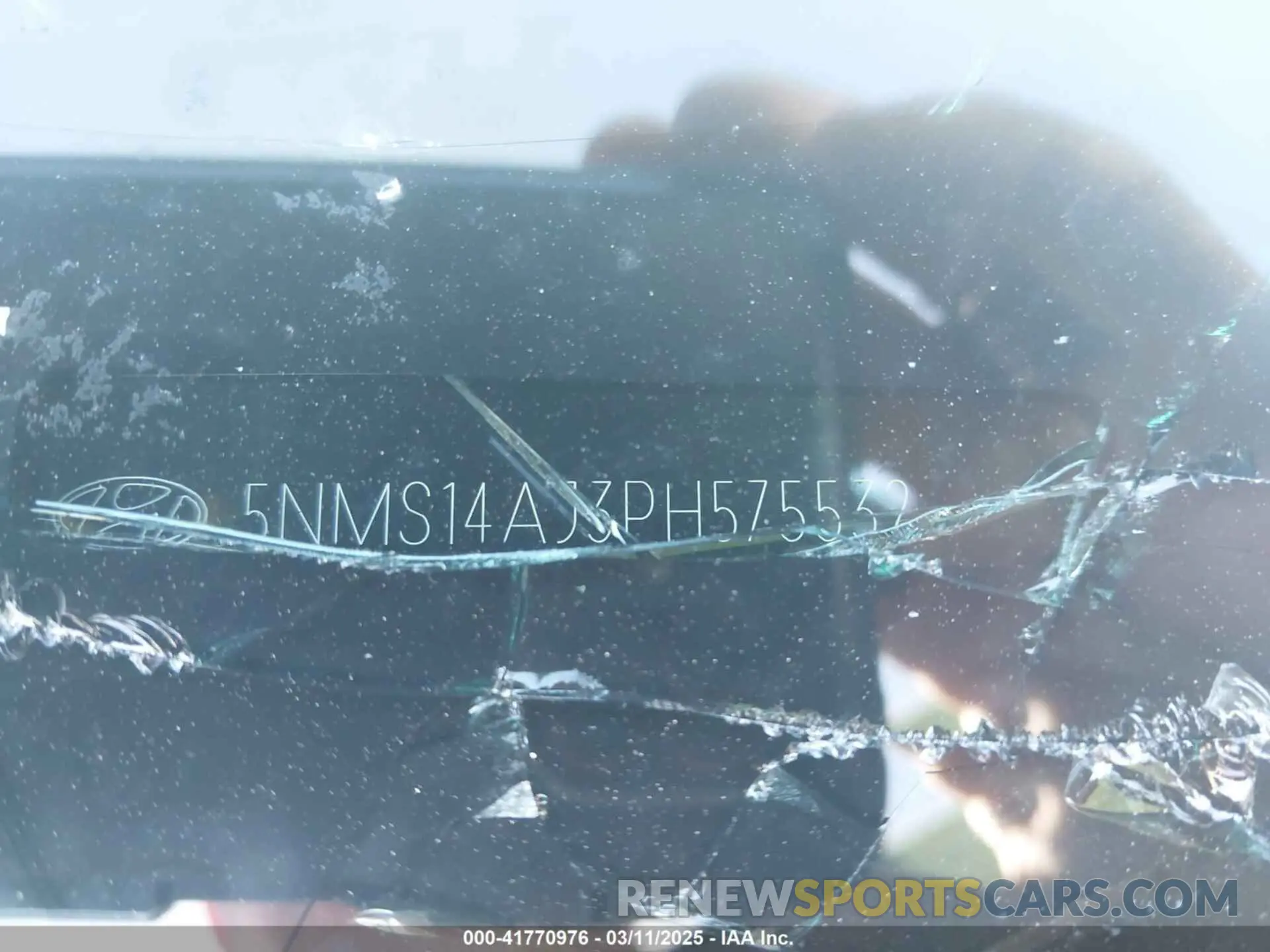 9 Photograph of a damaged car 5NMS14AJ3PH575532 HYUNDAI SANTA FE 2023