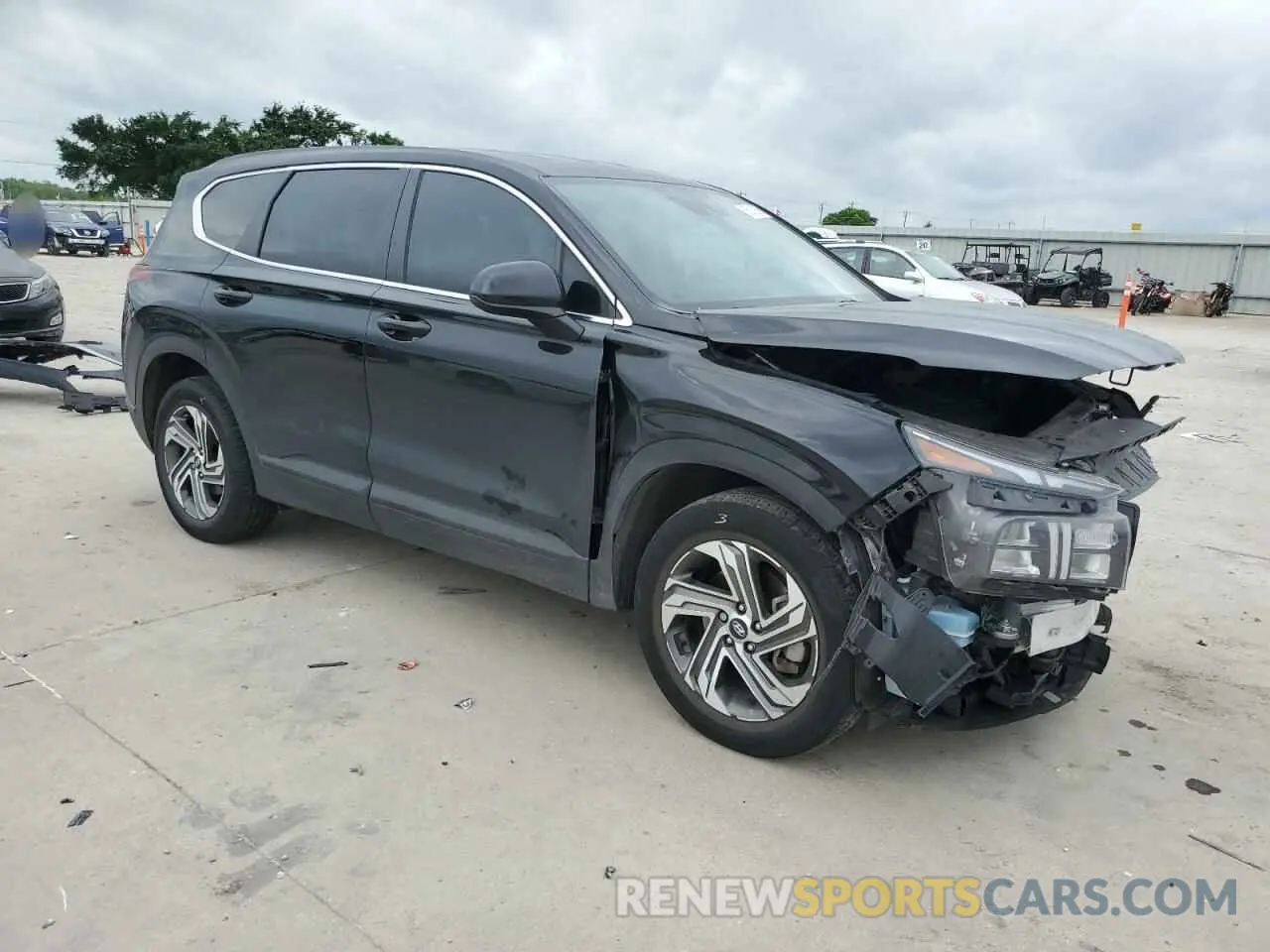 4 Photograph of a damaged car 5NMS14AJ4PH606397 HYUNDAI SANTA FE 2023