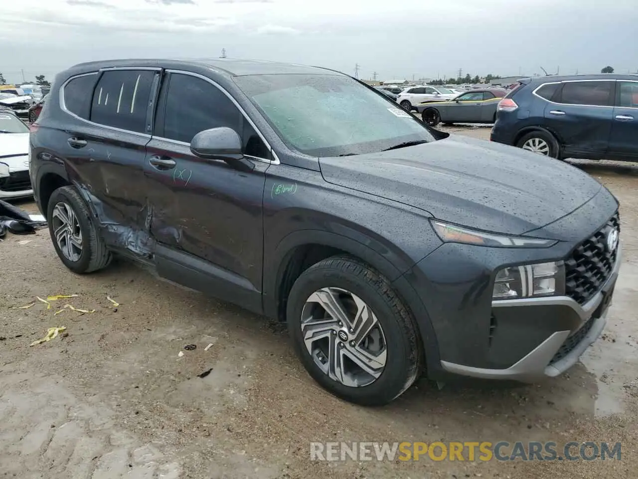 4 Photograph of a damaged car 5NMS14AJ4PH635902 HYUNDAI SANTA FE 2023