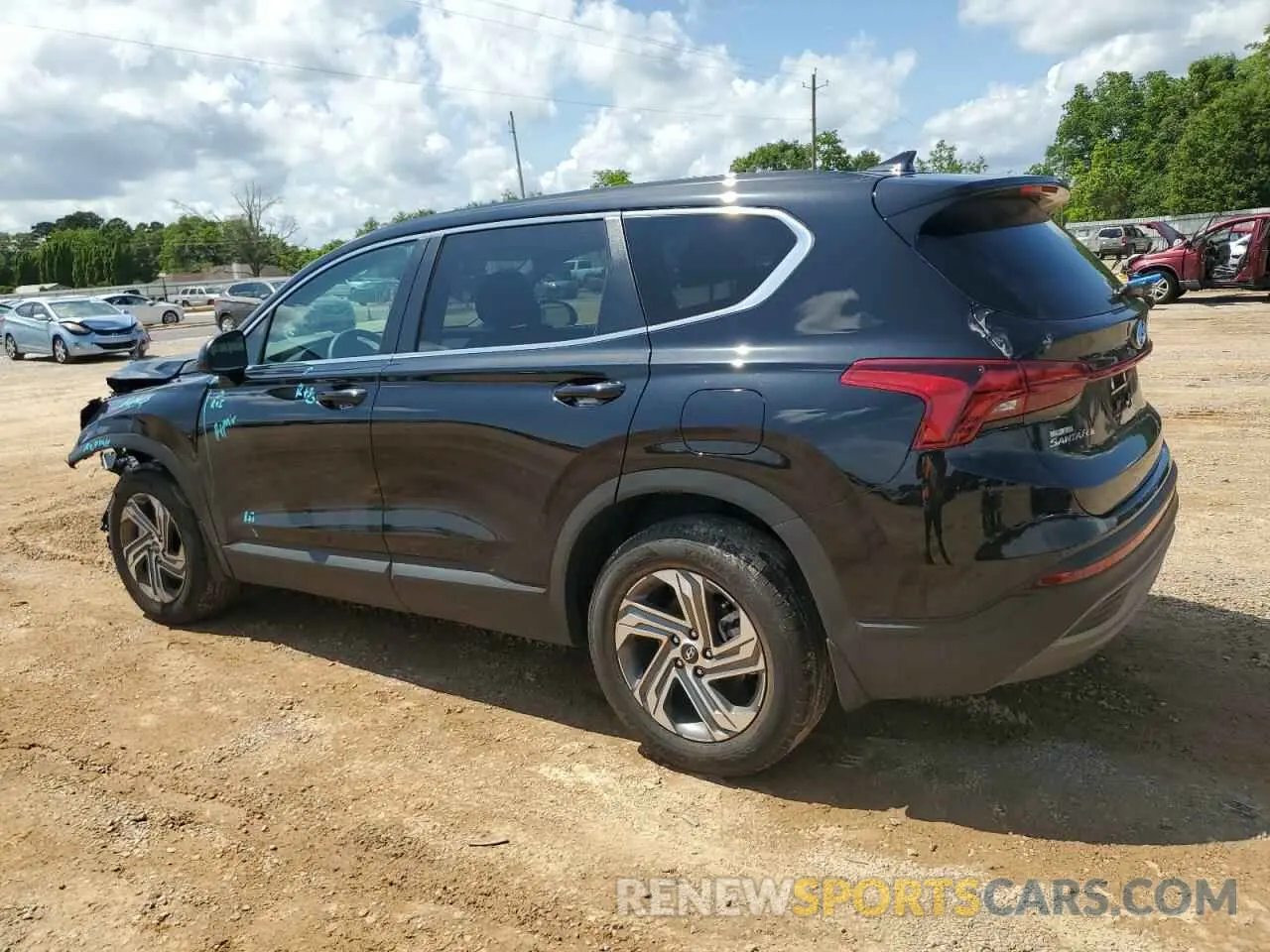 2 Photograph of a damaged car 5NMS14AJ5PH604769 HYUNDAI SANTA FE 2023