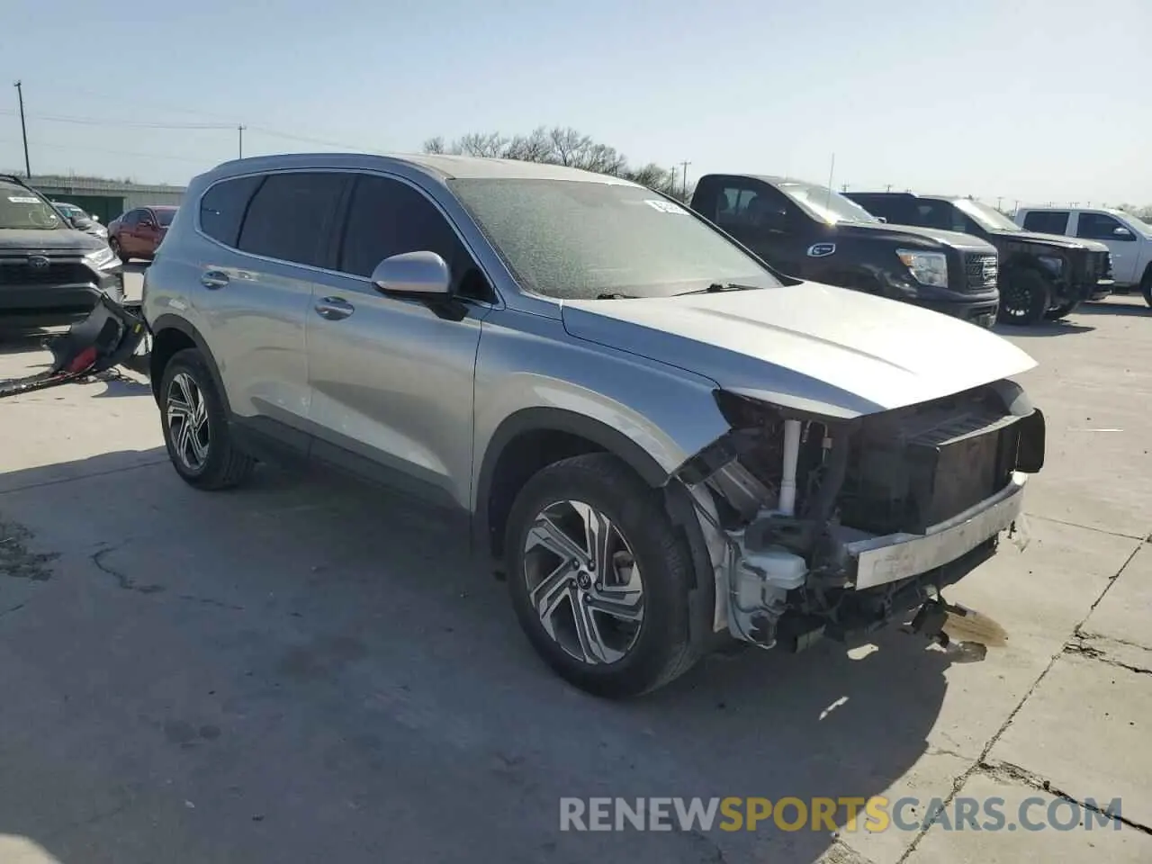 4 Photograph of a damaged car 5NMS14AJ6PH491754 HYUNDAI SANTA FE 2023
