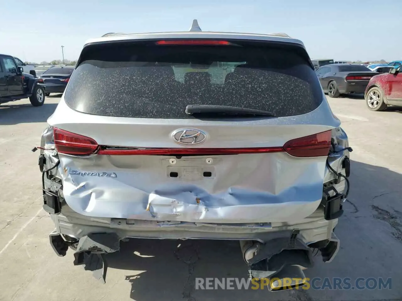 6 Photograph of a damaged car 5NMS14AJ6PH491754 HYUNDAI SANTA FE 2023