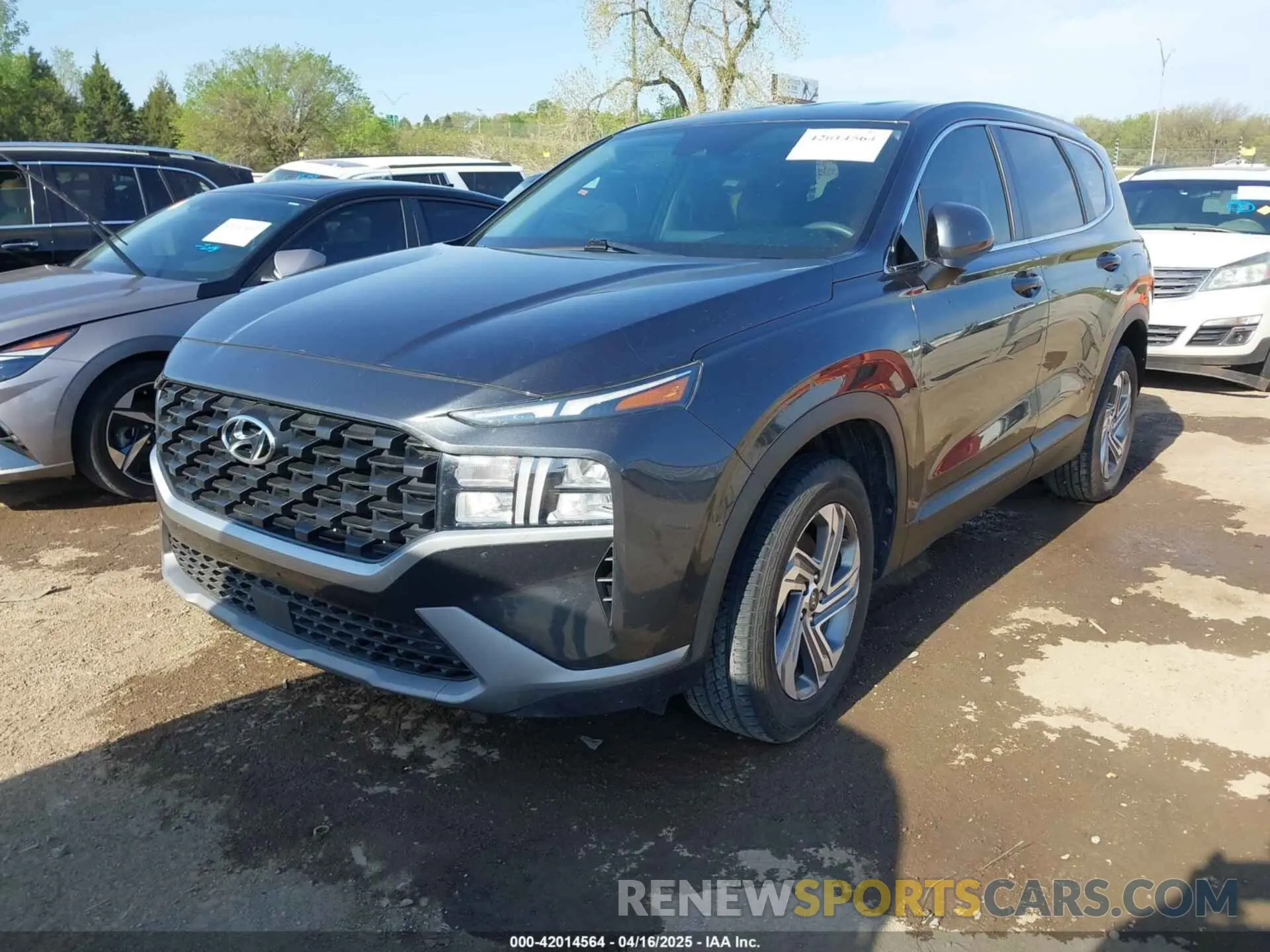 2 Photograph of a damaged car 5NMS14AJ6PH523439 HYUNDAI SANTA FE 2023