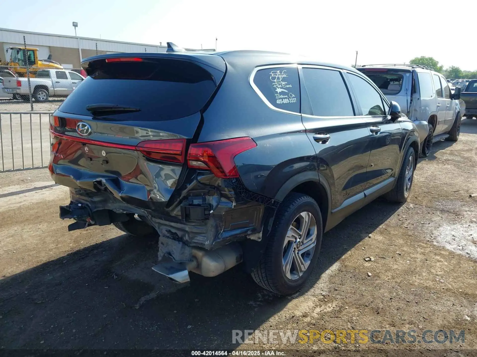 4 Photograph of a damaged car 5NMS14AJ6PH523439 HYUNDAI SANTA FE 2023