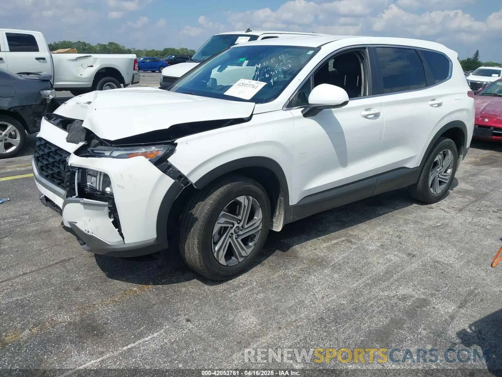 2 Photograph of a damaged car 5NMS14AJ6PH631267 HYUNDAI SANTA FE 2023