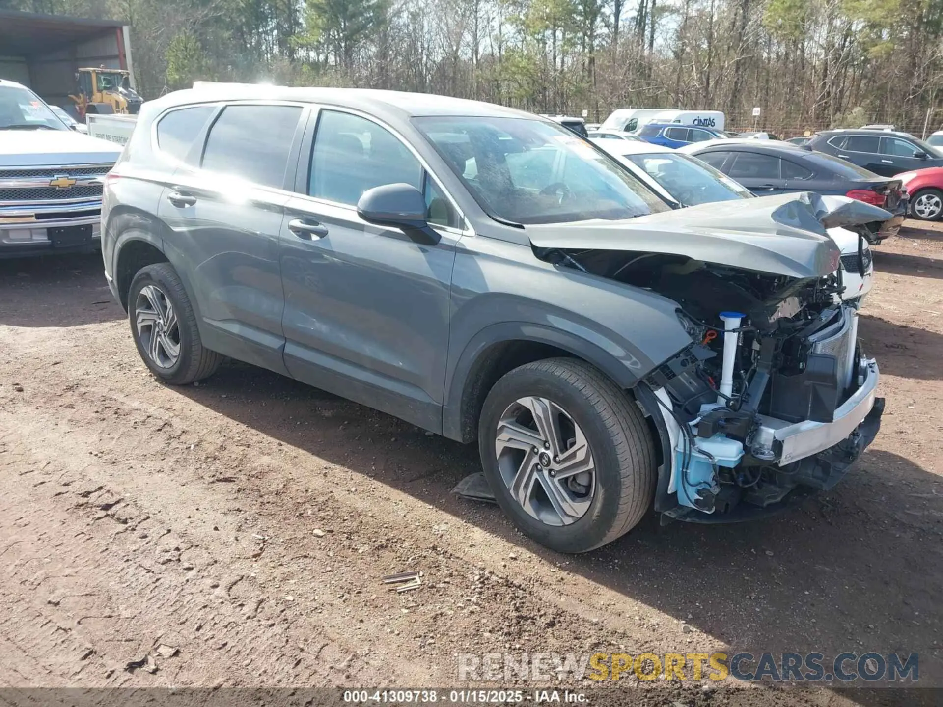 1 Photograph of a damaged car 5NMS14AJ6PH654953 HYUNDAI SANTA FE 2023