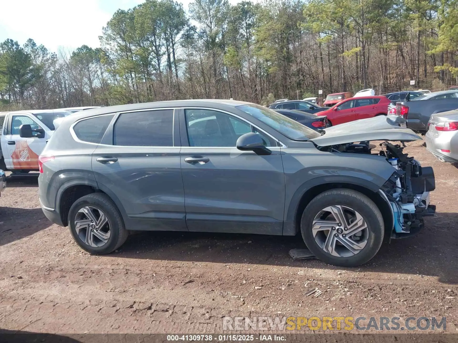 14 Photograph of a damaged car 5NMS14AJ6PH654953 HYUNDAI SANTA FE 2023