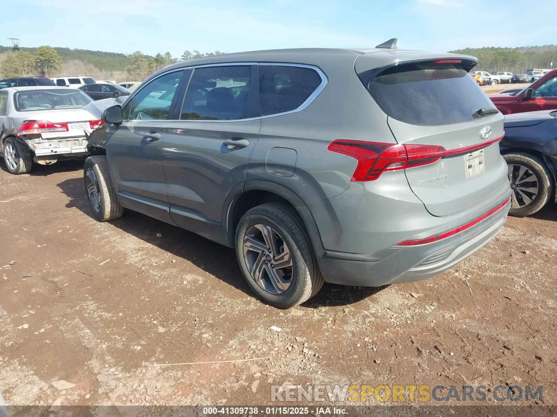 3 Photograph of a damaged car 5NMS14AJ6PH654953 HYUNDAI SANTA FE 2023