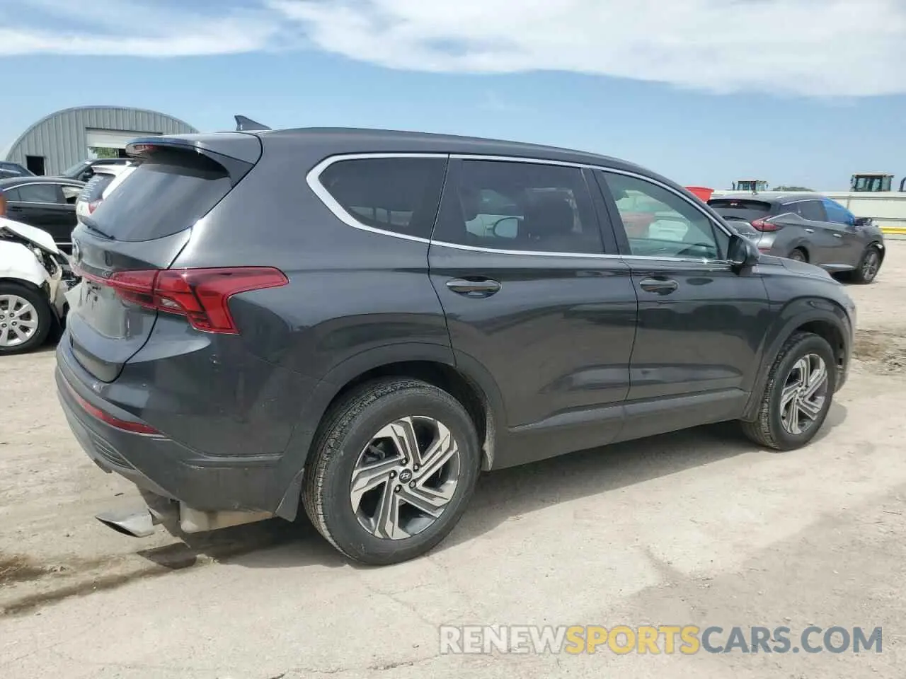 3 Photograph of a damaged car 5NMS14AJ7PH576232 HYUNDAI SANTA FE 2023