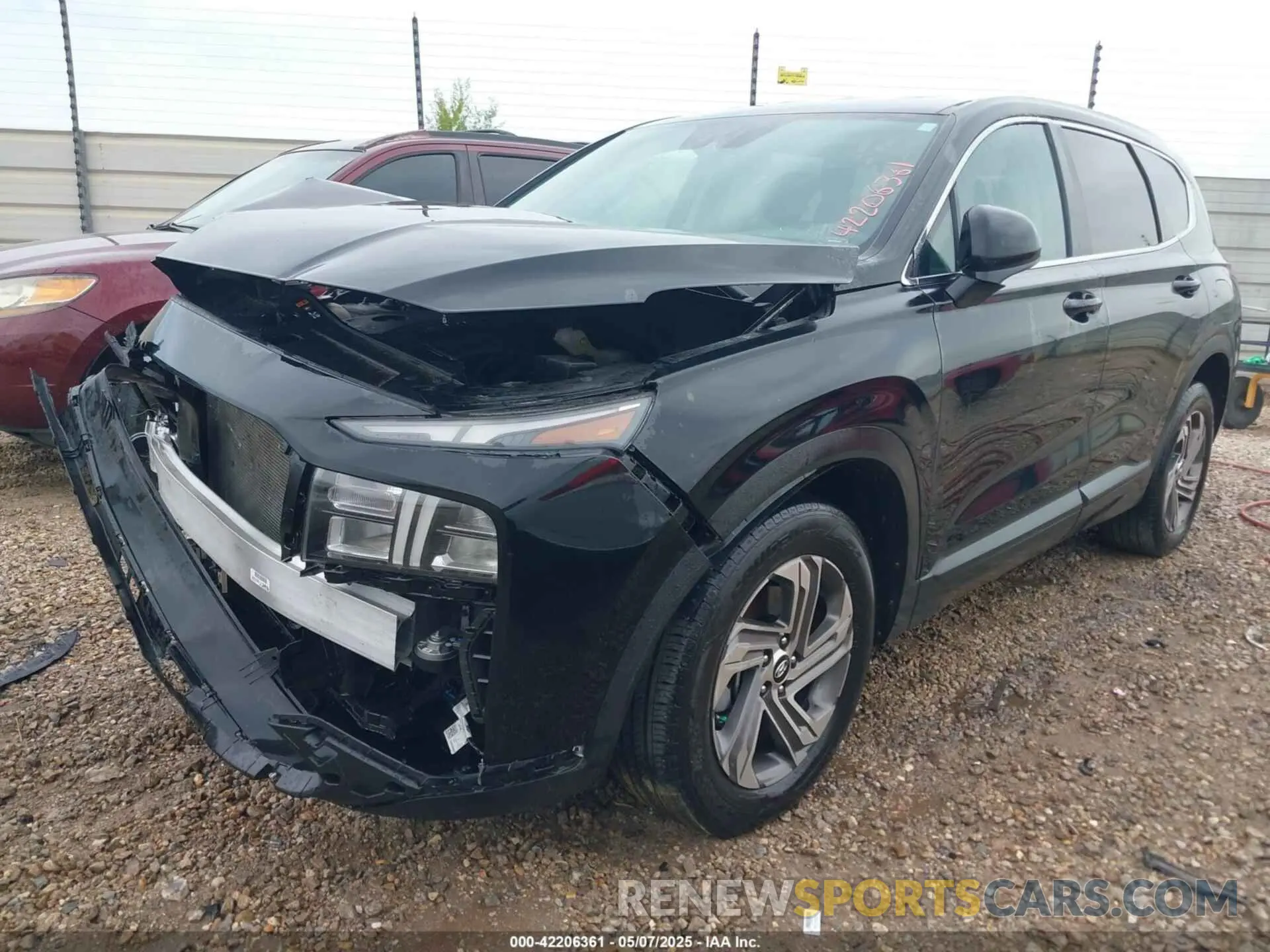 2 Photograph of a damaged car 5NMS14AJ8PH641623 HYUNDAI SANTA FE 2023