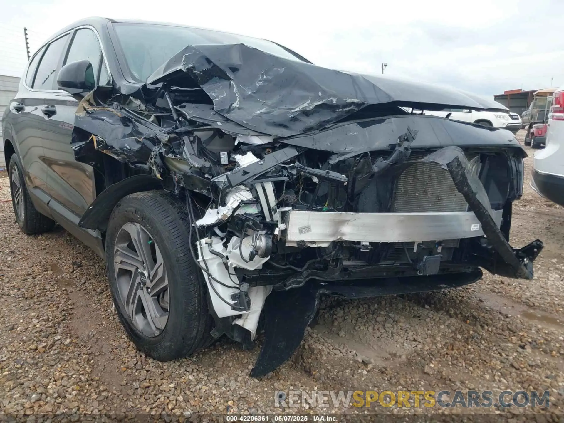 6 Photograph of a damaged car 5NMS14AJ8PH641623 HYUNDAI SANTA FE 2023