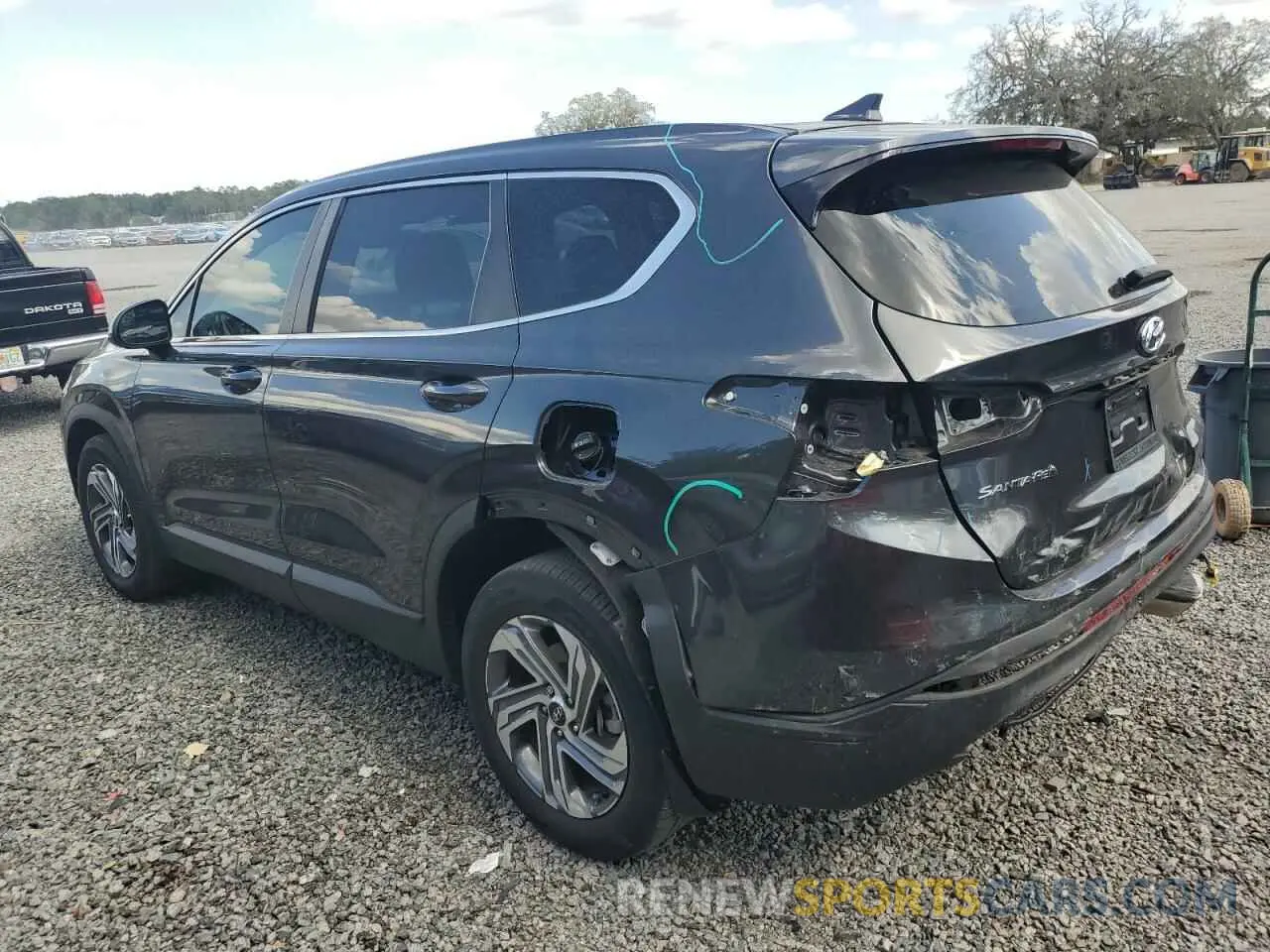 2 Photograph of a damaged car 5NMS14AJ9PH622370 HYUNDAI SANTA FE 2023