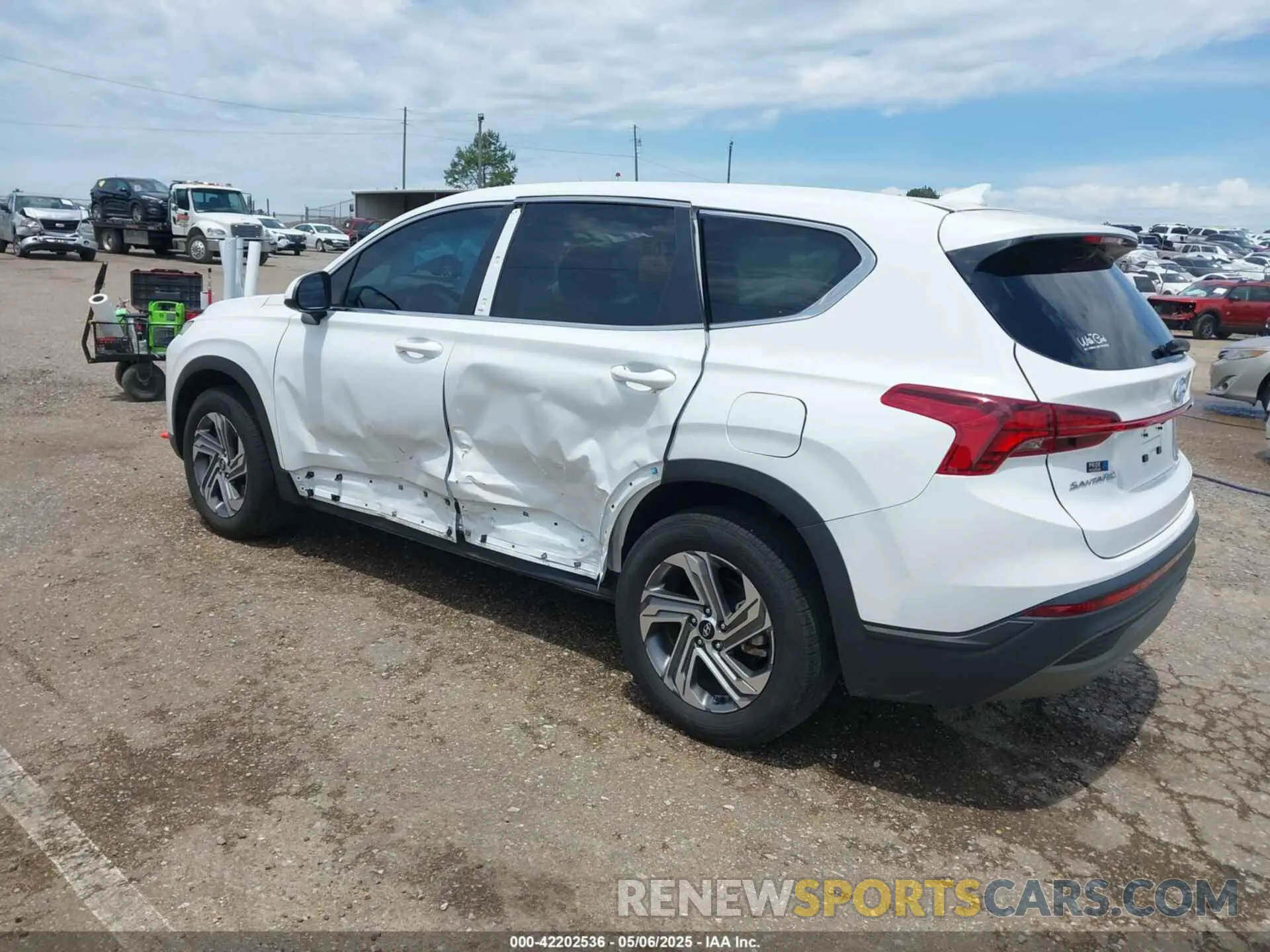 3 Photograph of a damaged car 5NMS14AJ9PH630176 HYUNDAI SANTA FE 2023