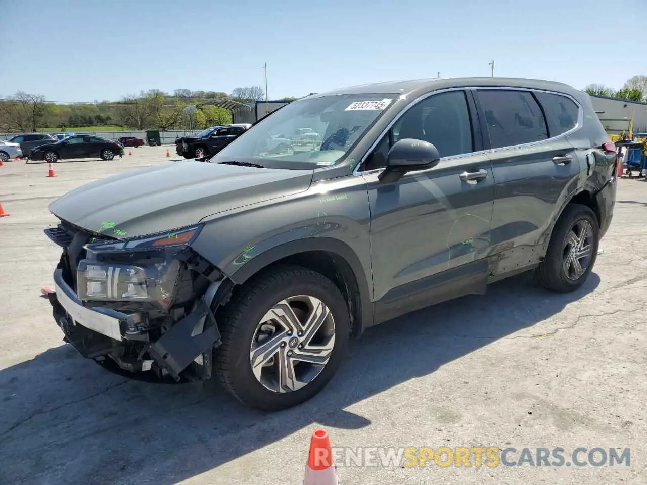 1 Photograph of a damaged car 5NMS14AJ9PH637712 HYUNDAI SANTA FE 2023