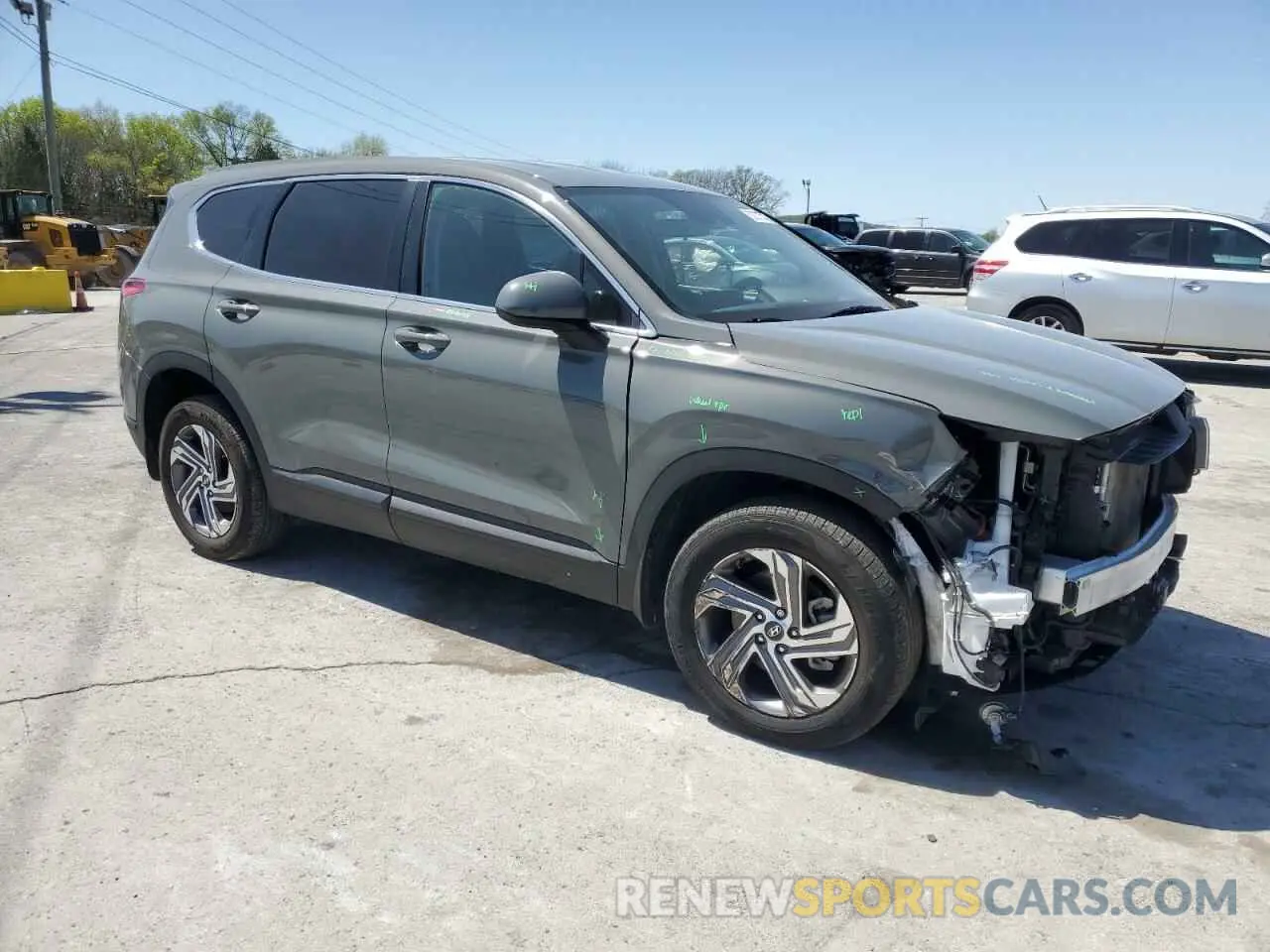 4 Photograph of a damaged car 5NMS14AJ9PH637712 HYUNDAI SANTA FE 2023