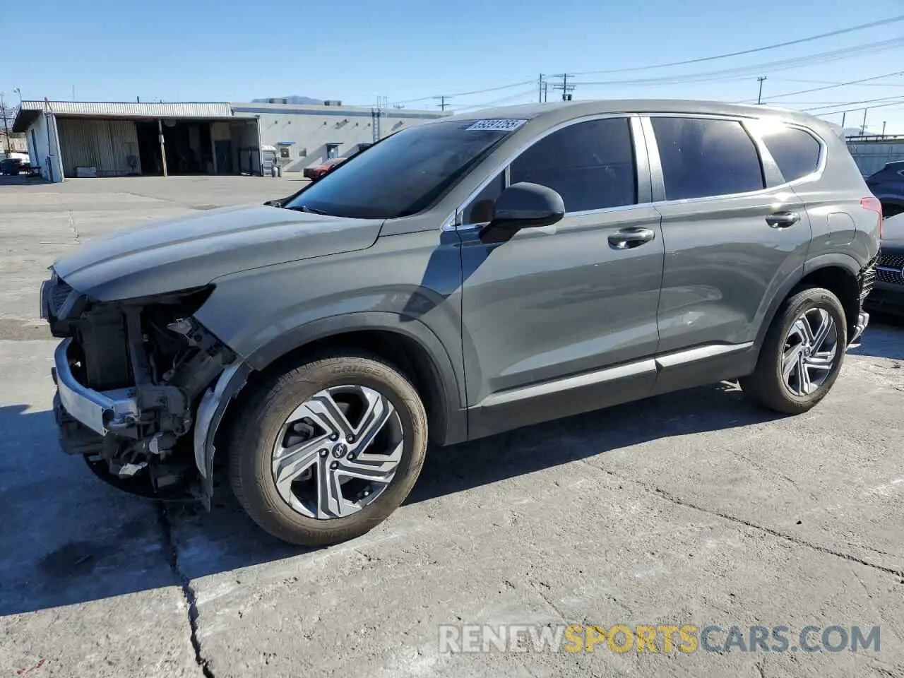 1 Photograph of a damaged car 5NMS14AJXPH646435 HYUNDAI SANTA FE 2023
