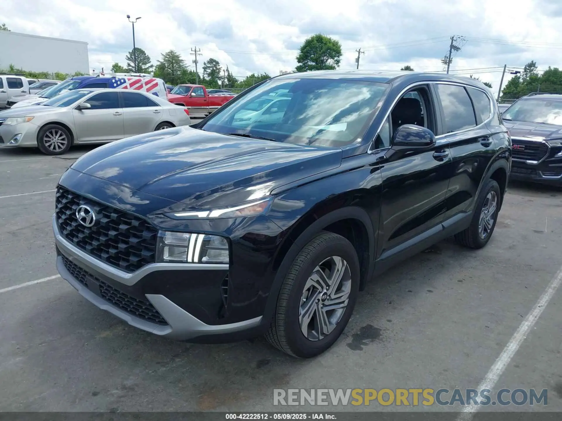 2 Photograph of a damaged car 5NMS1DAJ0PH600595 HYUNDAI SANTA FE 2023