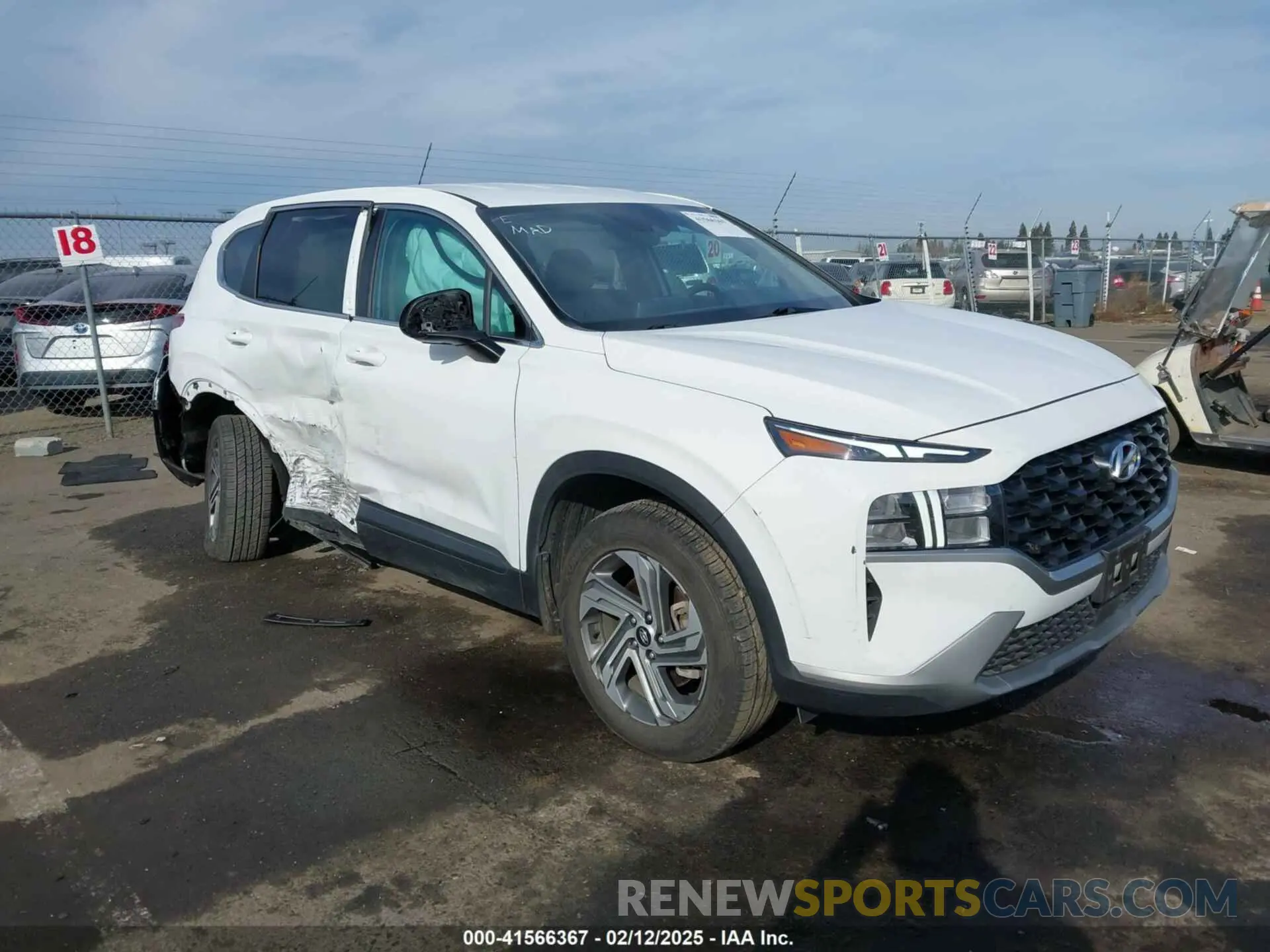 1 Photograph of a damaged car 5NMS1DAJ1PH562651 HYUNDAI SANTA FE 2023