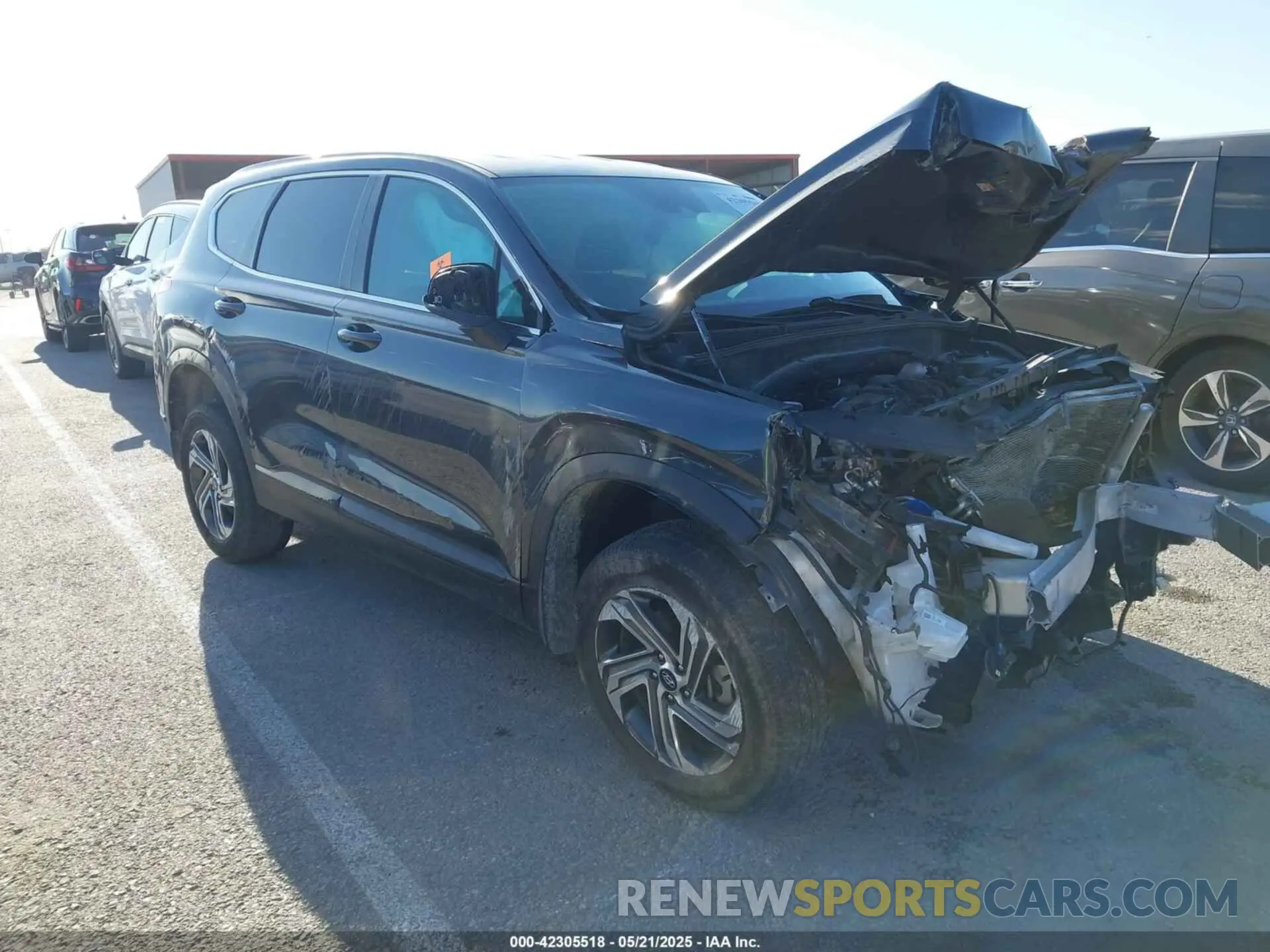 1 Photograph of a damaged car 5NMS1DAJ6PH518984 HYUNDAI SANTA FE 2023