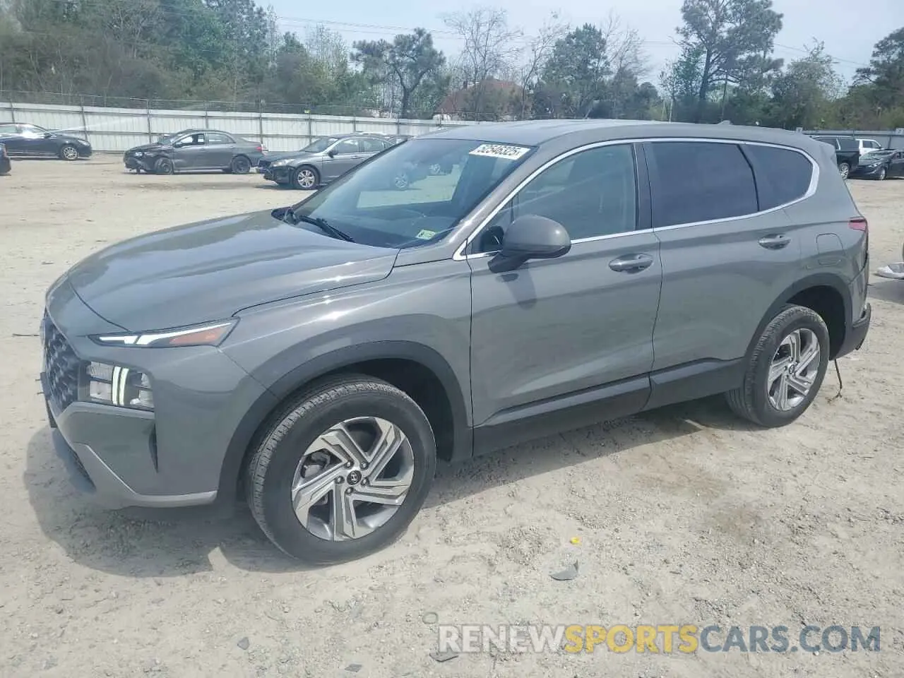 1 Photograph of a damaged car 5NMS1DAJ7PH496493 HYUNDAI SANTA FE 2023