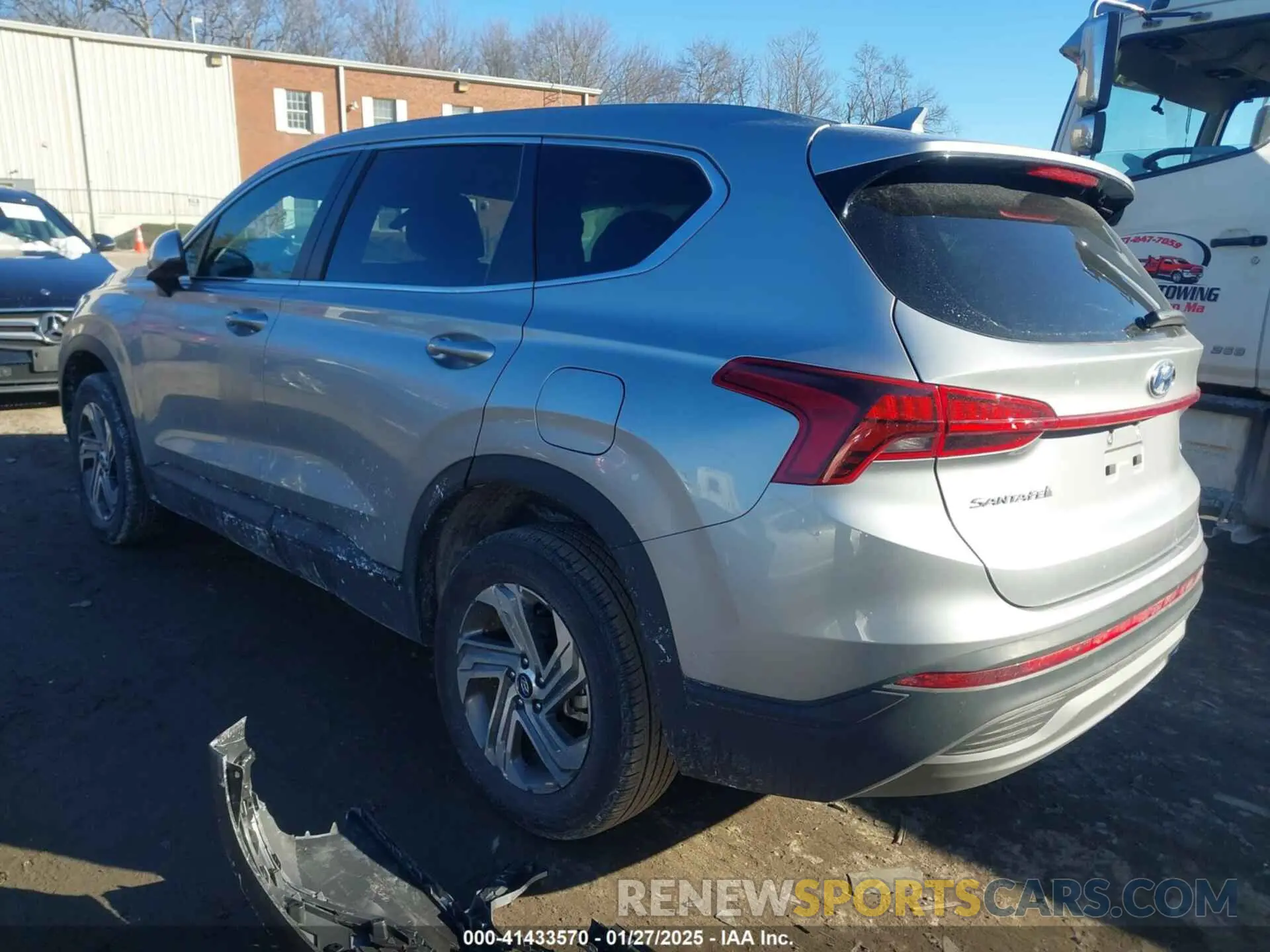 3 Photograph of a damaged car 5NMS1DAJ7PH613845 HYUNDAI SANTA FE 2023