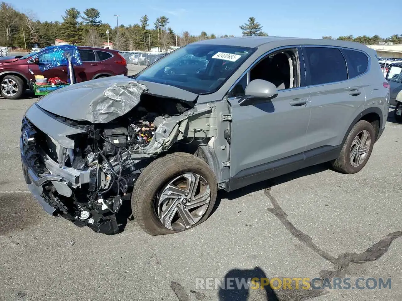 1 Photograph of a damaged car 5NMS1DAJ8PH650791 HYUNDAI SANTA FE 2023