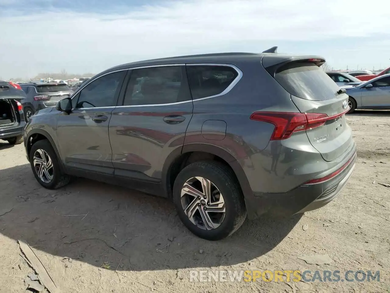 2 Photograph of a damaged car 5NMS1DAJXPH502836 HYUNDAI SANTA FE 2023