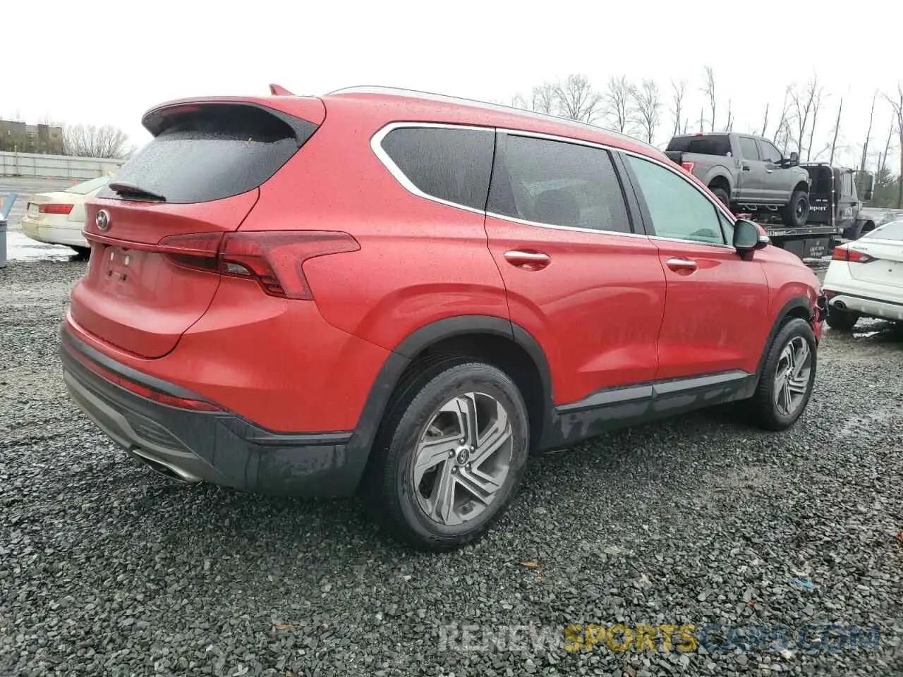 3 Photograph of a damaged car 5NMS24AJ0PH570642 HYUNDAI SANTA FE 2023