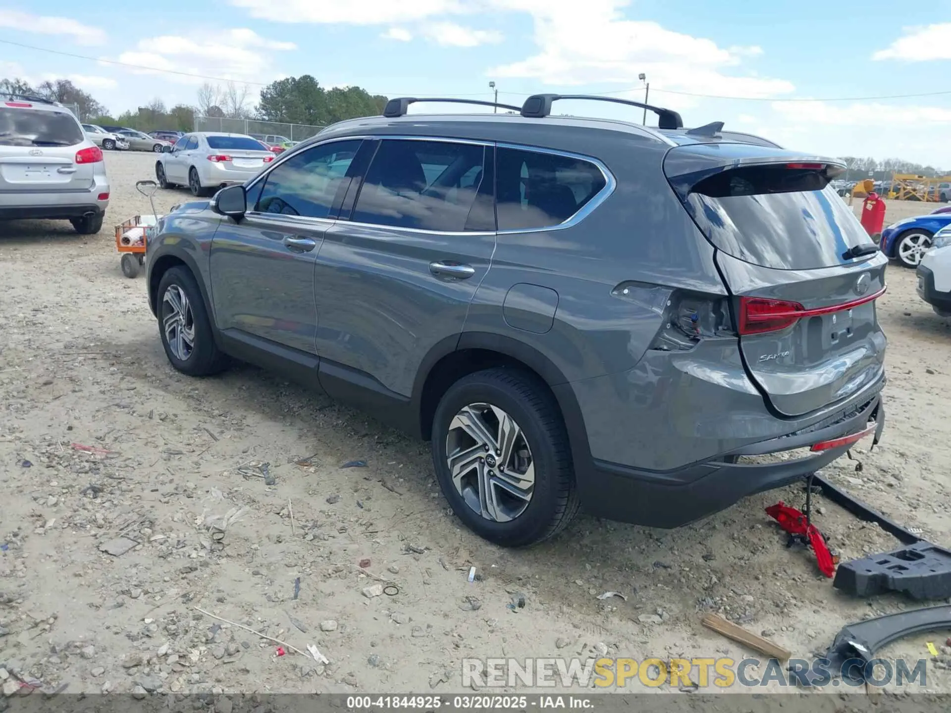 3 Photograph of a damaged car 5NMS24AJ0PH634517 HYUNDAI SANTA FE 2023