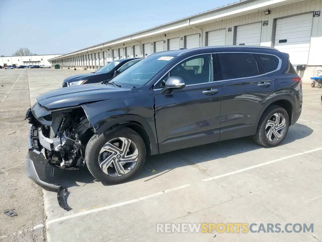 1 Photograph of a damaged car 5NMS24AJ1PH624868 HYUNDAI SANTA FE 2023