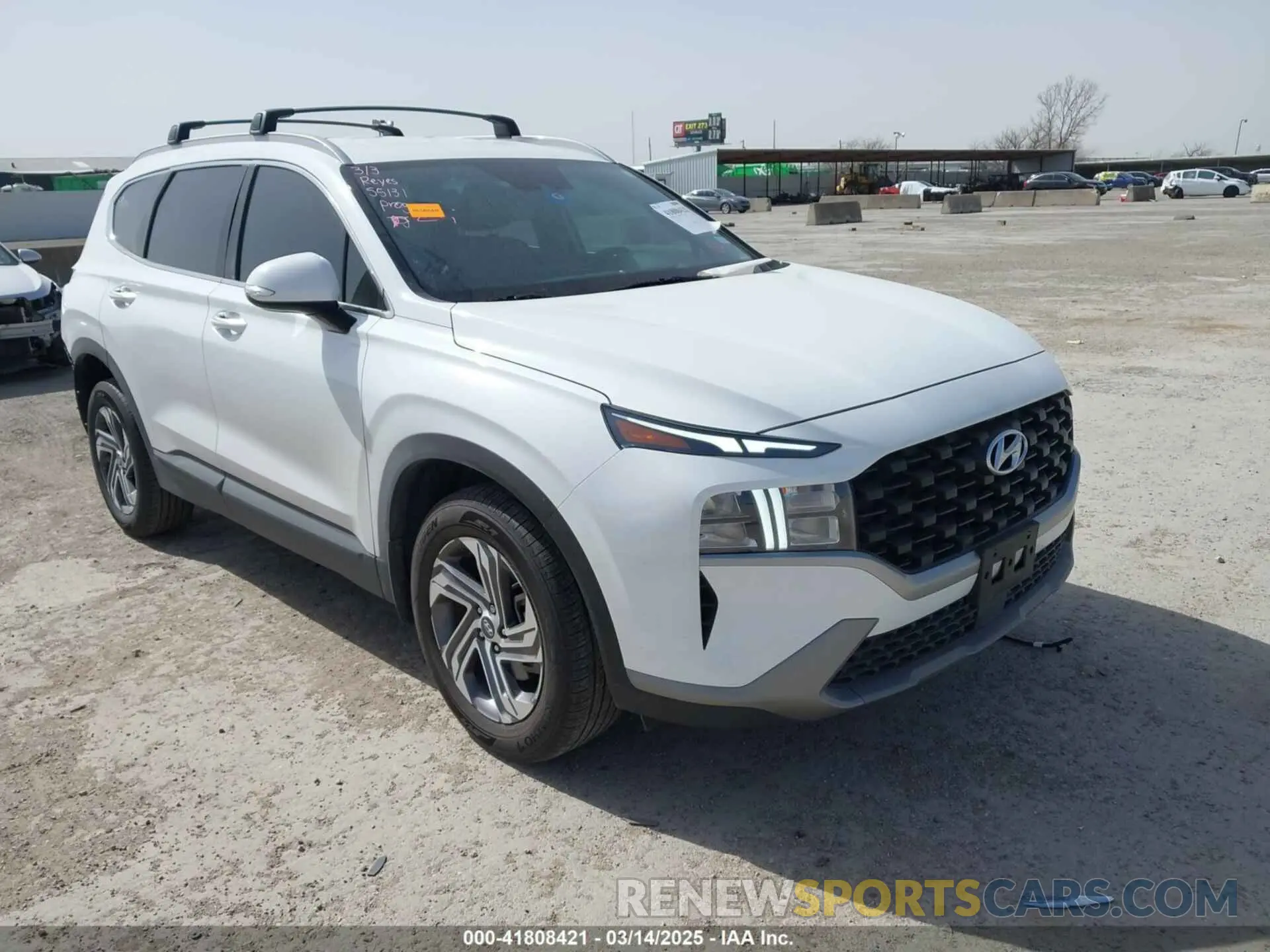 1 Photograph of a damaged car 5NMS24AJ1PH638298 HYUNDAI SANTA FE 2023