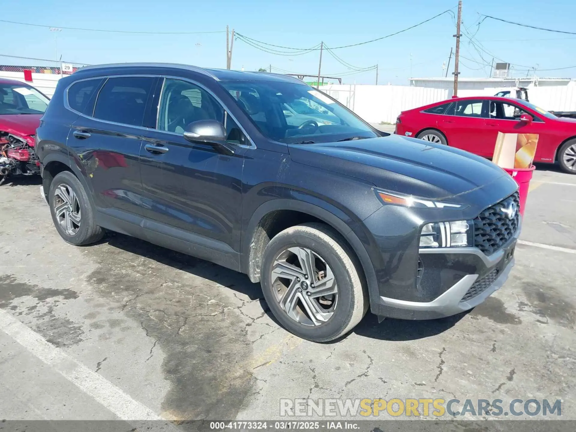 1 Photograph of a damaged car 5NMS24AJ2PH505890 HYUNDAI SANTA FE 2023