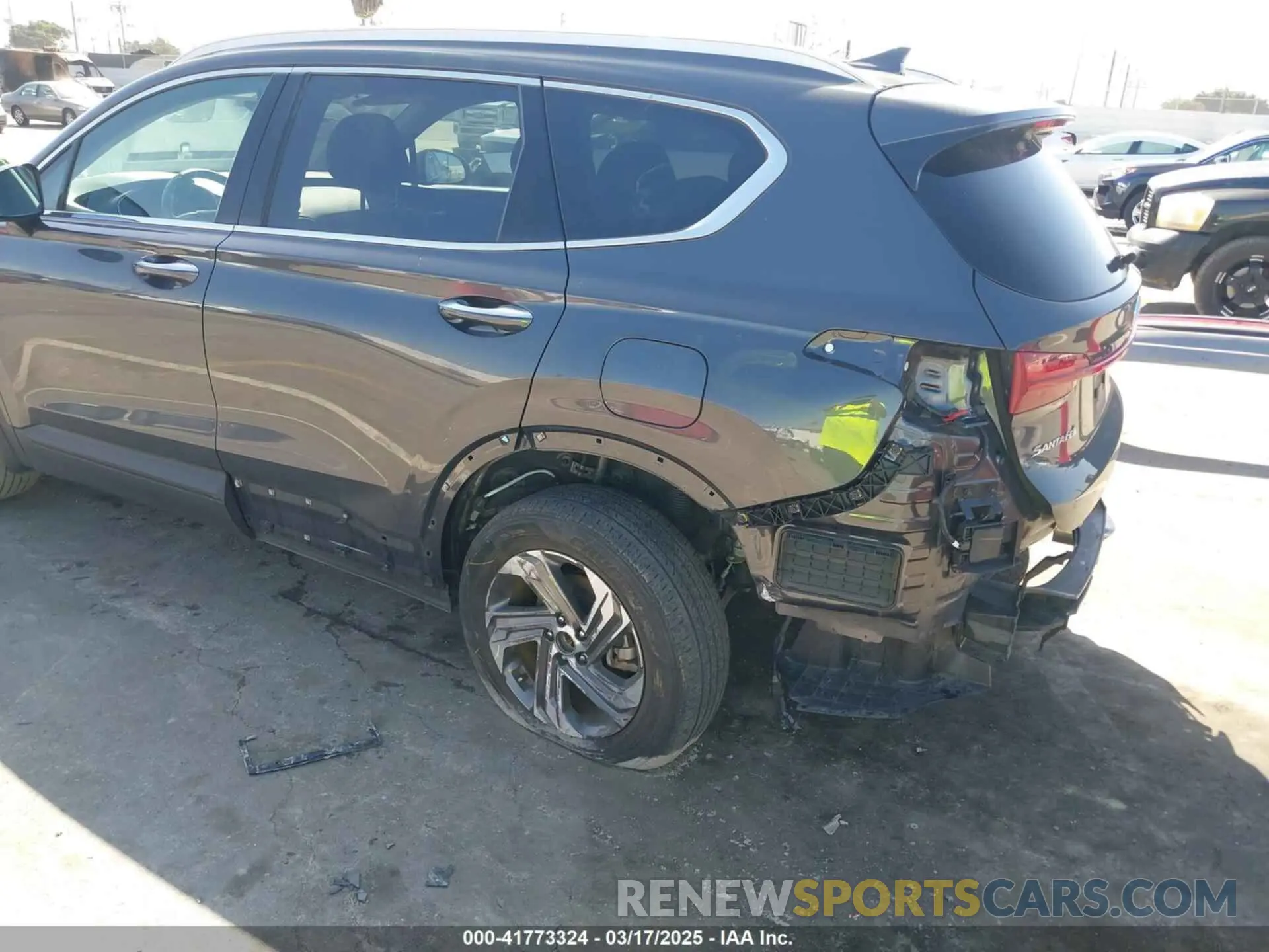 6 Photograph of a damaged car 5NMS24AJ2PH505890 HYUNDAI SANTA FE 2023