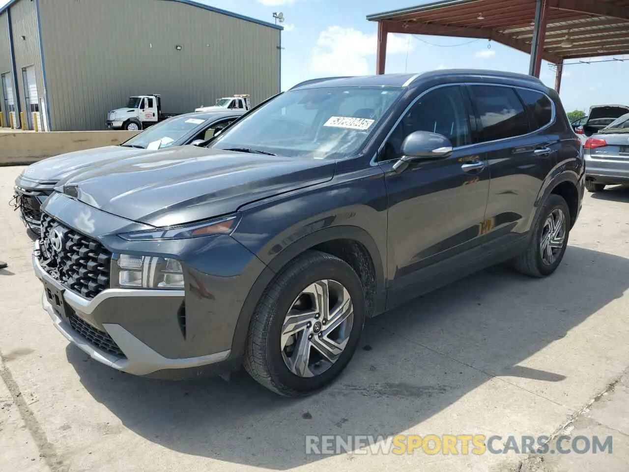 1 Photograph of a damaged car 5NMS24AJ2PH556001 HYUNDAI SANTA FE 2023
