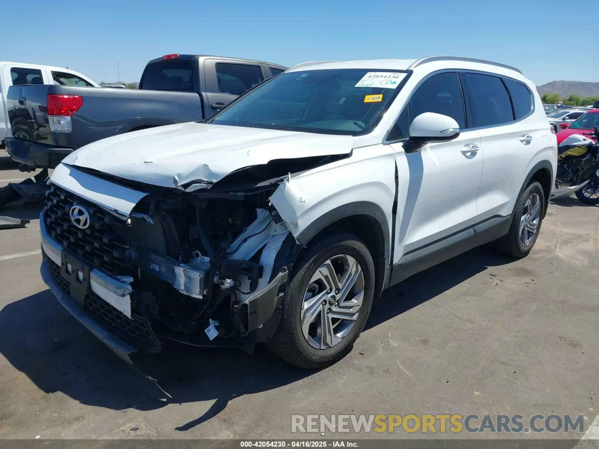 2 Photograph of a damaged car 5NMS24AJ2PH652243 HYUNDAI SANTA FE 2023