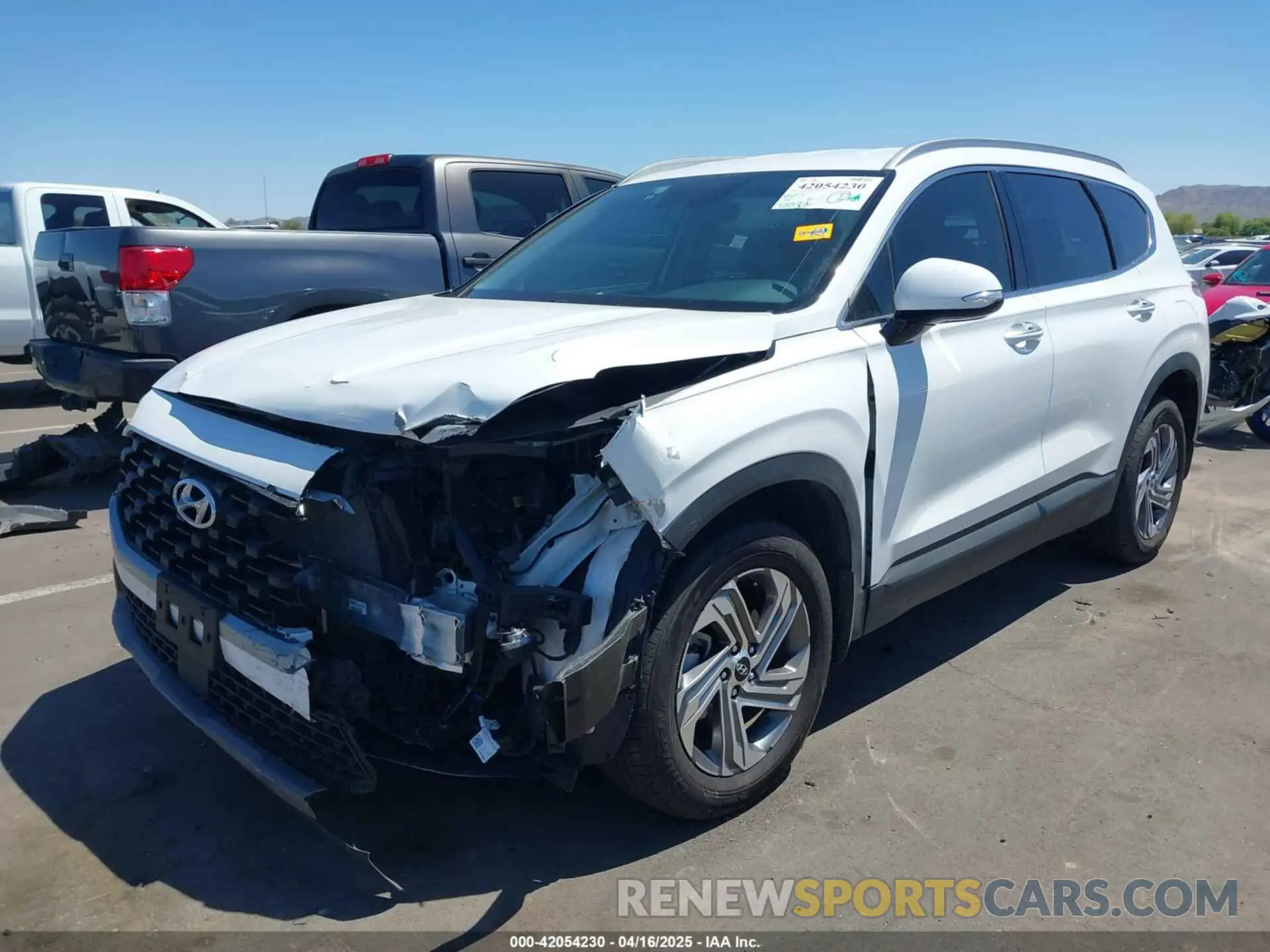 6 Photograph of a damaged car 5NMS24AJ2PH652243 HYUNDAI SANTA FE 2023
