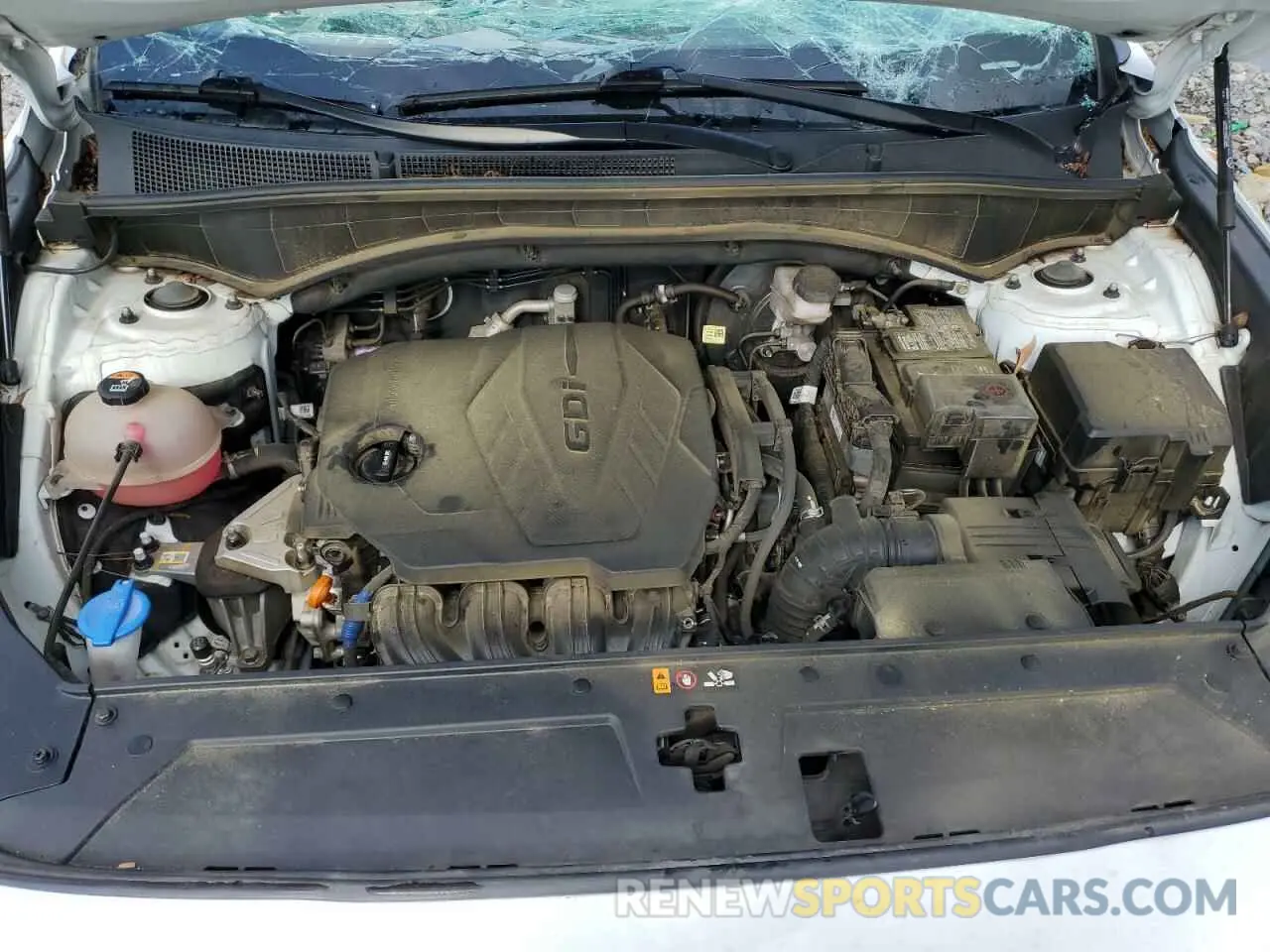 12 Photograph of a damaged car 5NMS24AJ3PH527512 HYUNDAI SANTA FE 2023