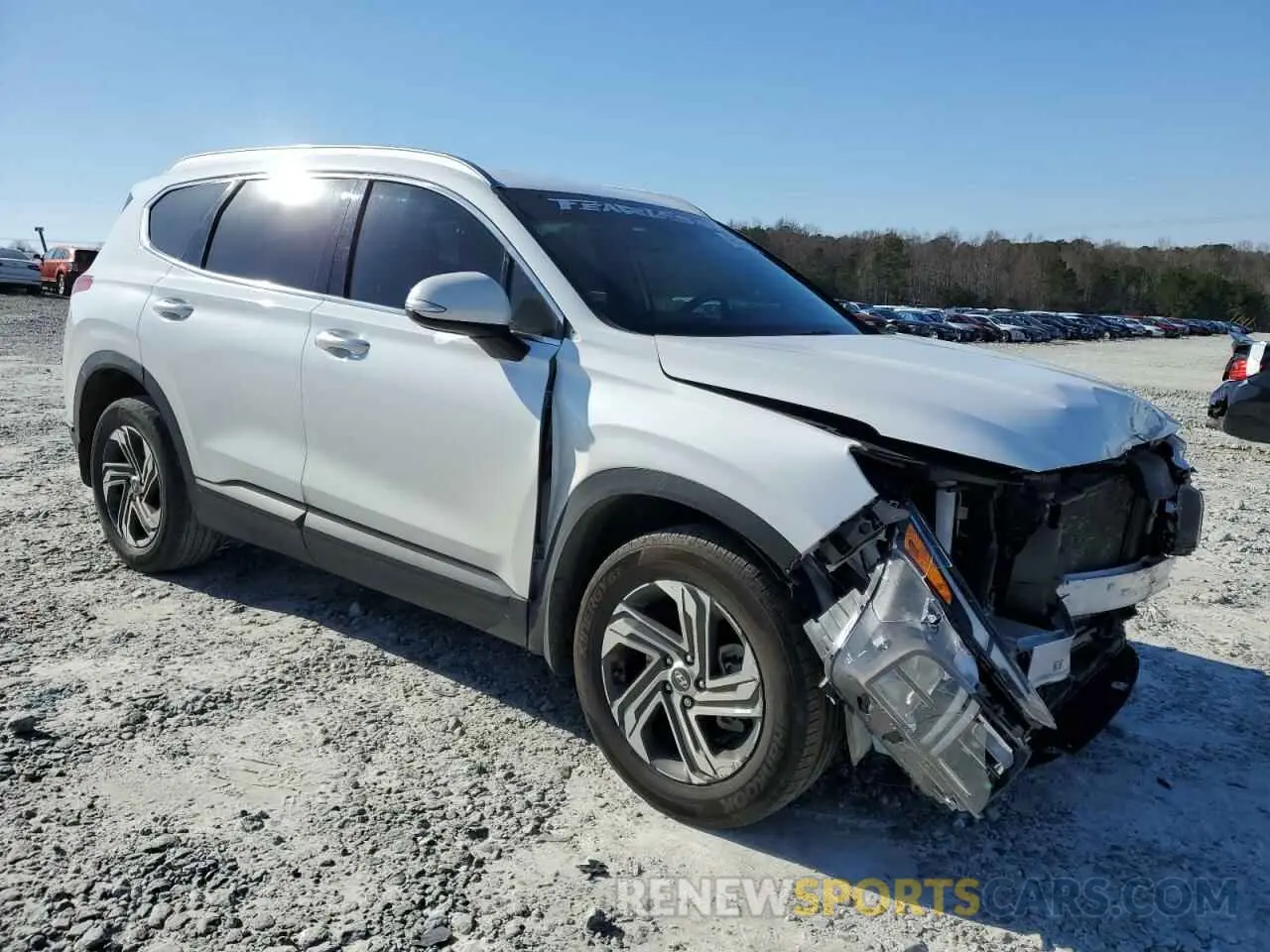 4 Photograph of a damaged car 5NMS24AJ3PH533990 HYUNDAI SANTA FE 2023