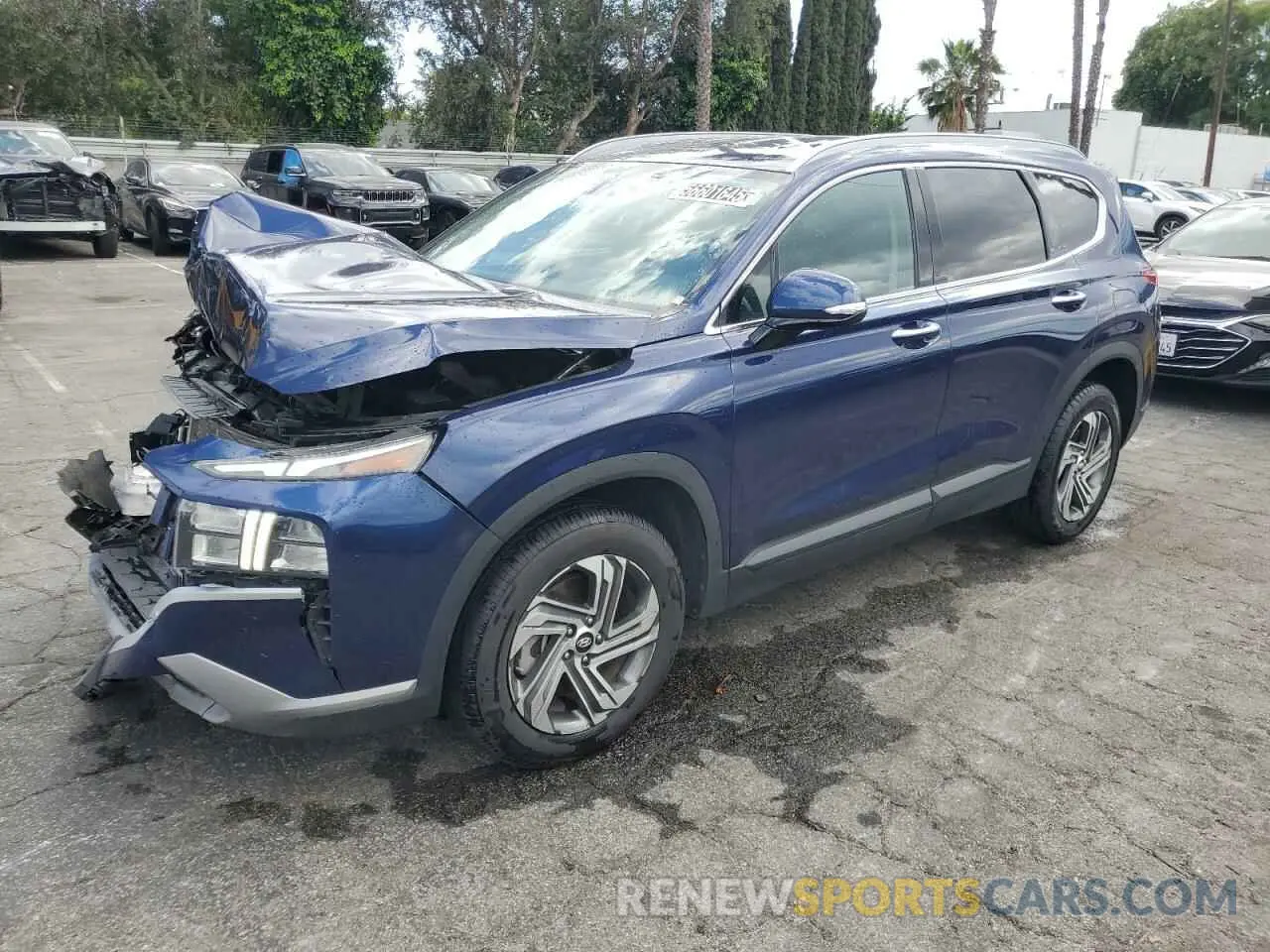 1 Photograph of a damaged car 5NMS24AJ4PH531990 HYUNDAI SANTA FE 2023