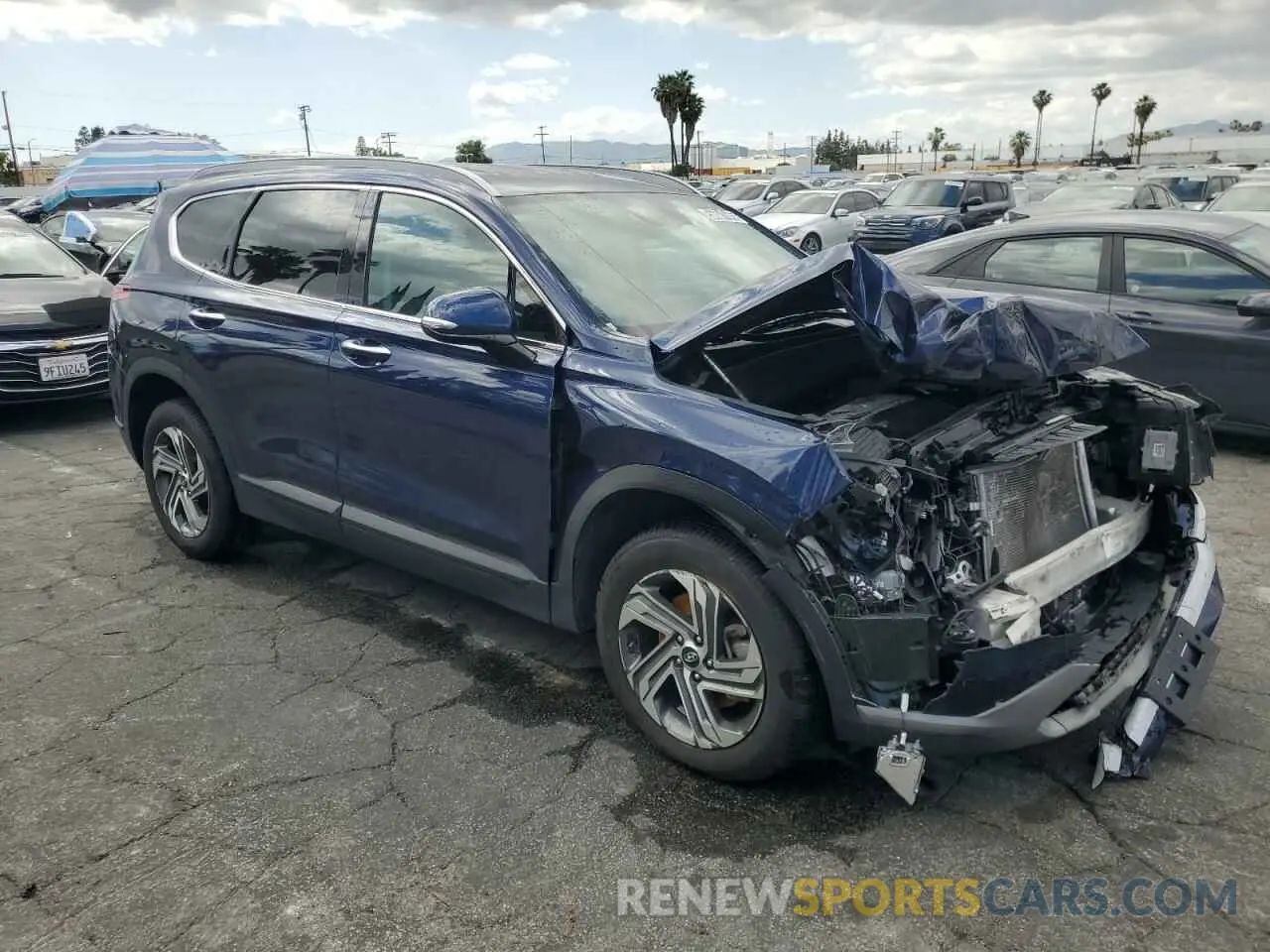 4 Photograph of a damaged car 5NMS24AJ4PH531990 HYUNDAI SANTA FE 2023