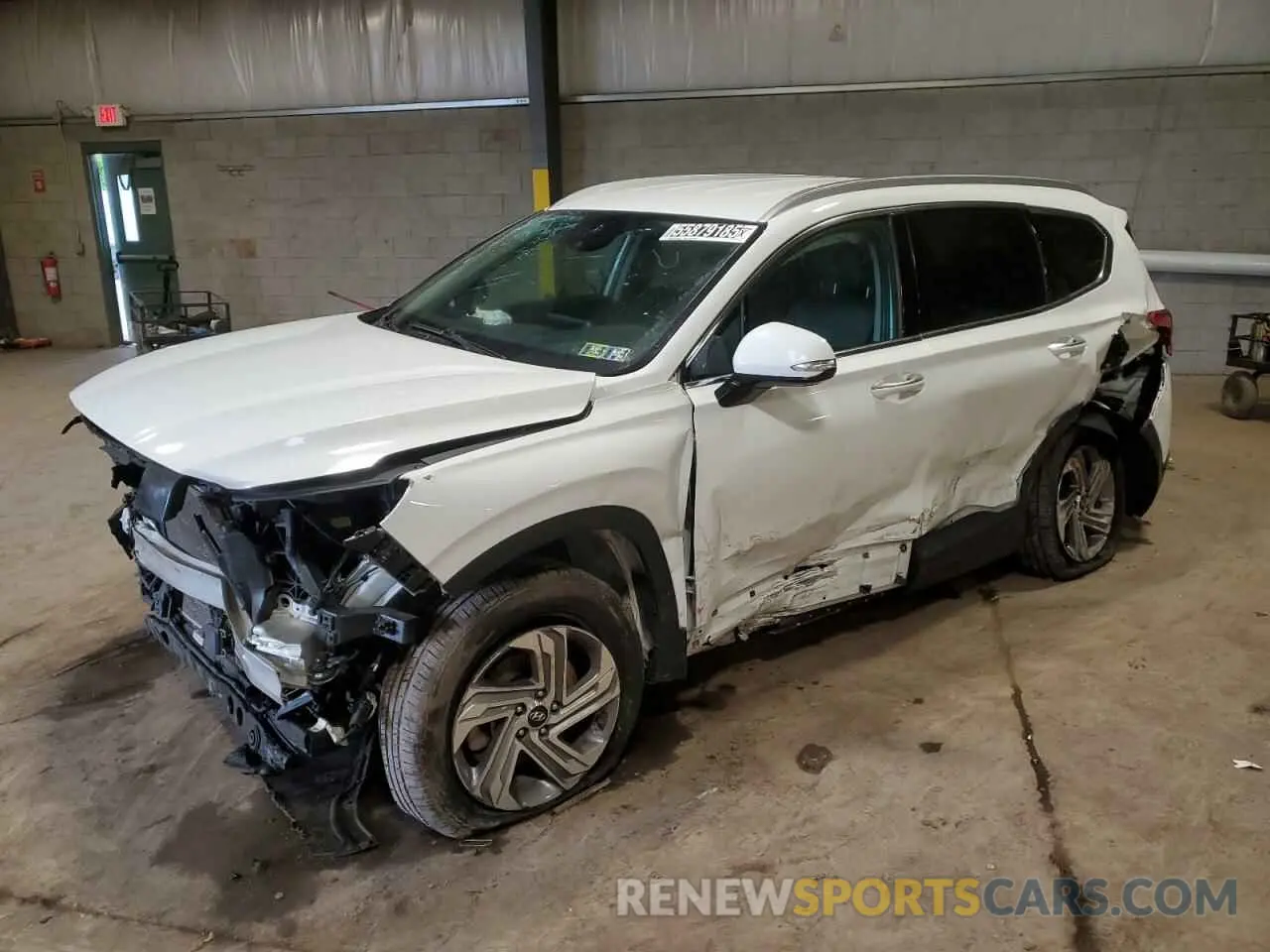 1 Photograph of a damaged car 5NMS24AJ4PH539524 HYUNDAI SANTA FE 2023