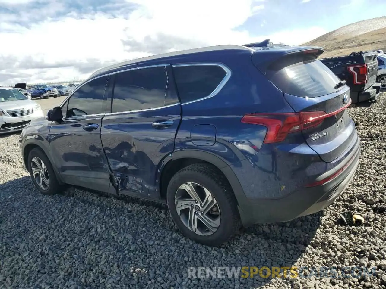 2 Photograph of a damaged car 5NMS24AJ4PH543699 HYUNDAI SANTA FE 2023