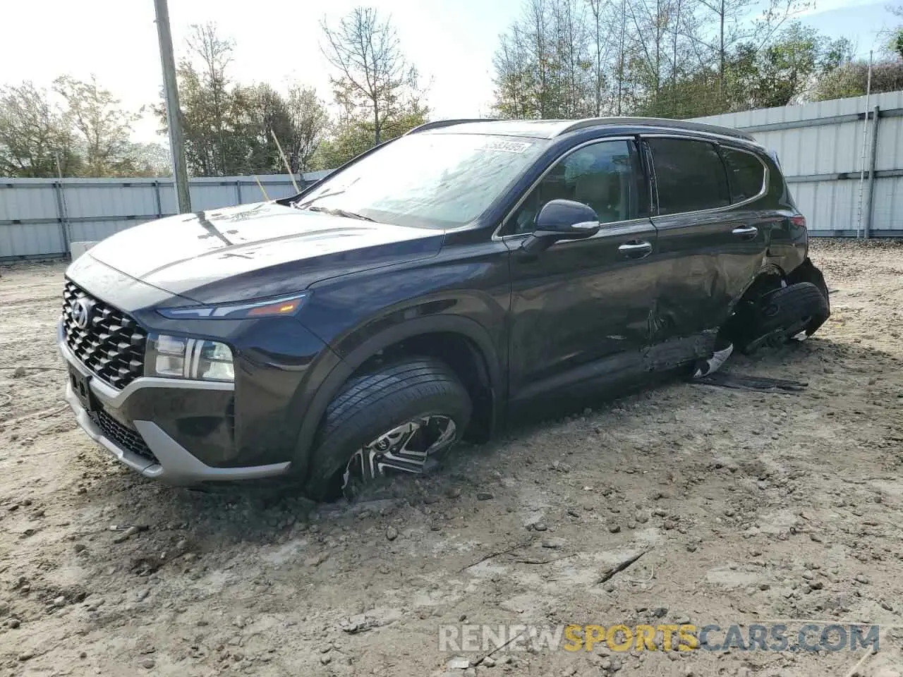 1 Photograph of a damaged car 5NMS24AJ4PH545565 HYUNDAI SANTA FE 2023
