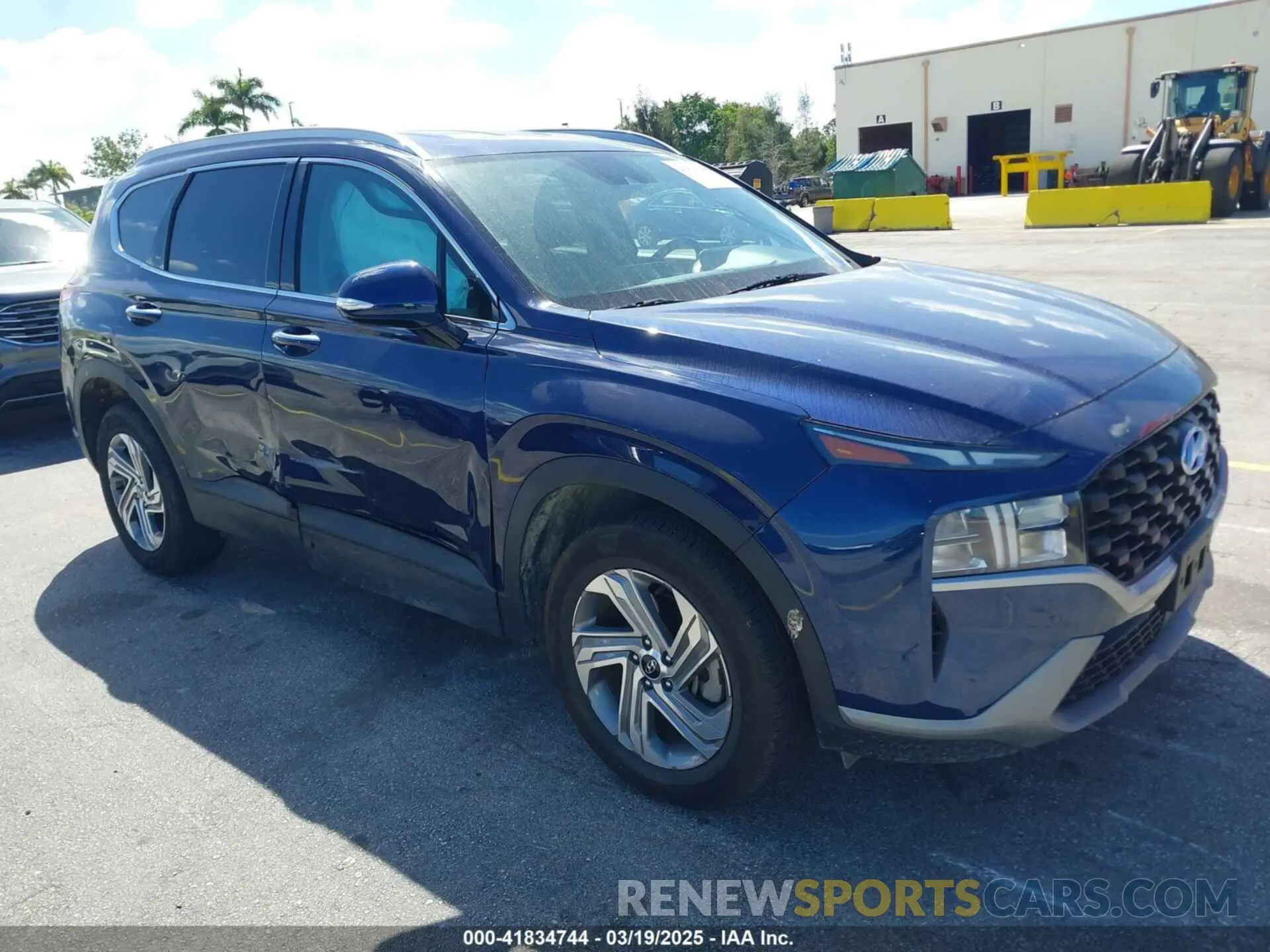 1 Photograph of a damaged car 5NMS24AJ4PH567856 HYUNDAI SANTA FE 2023